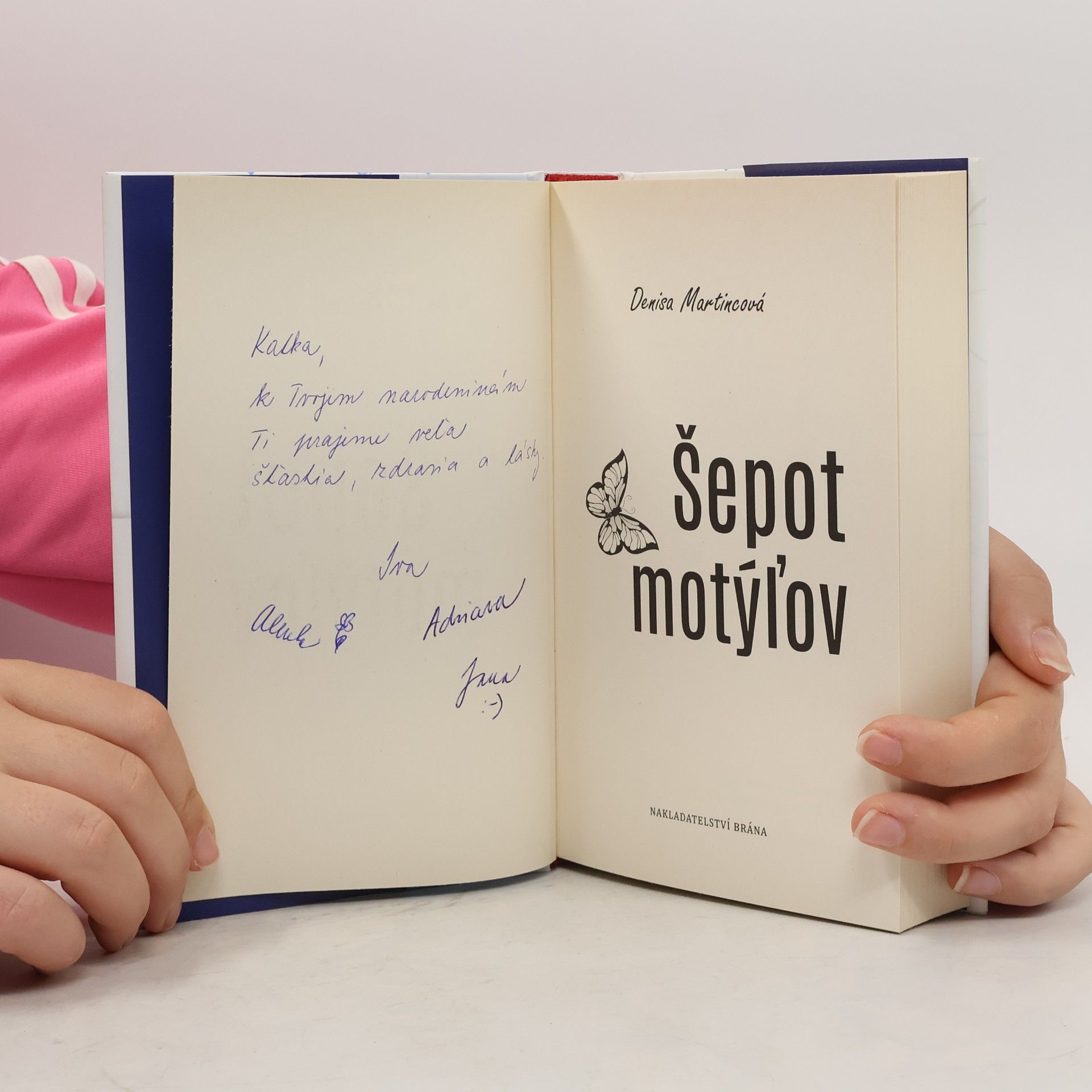 Denisa Martincová Šepot motýľov