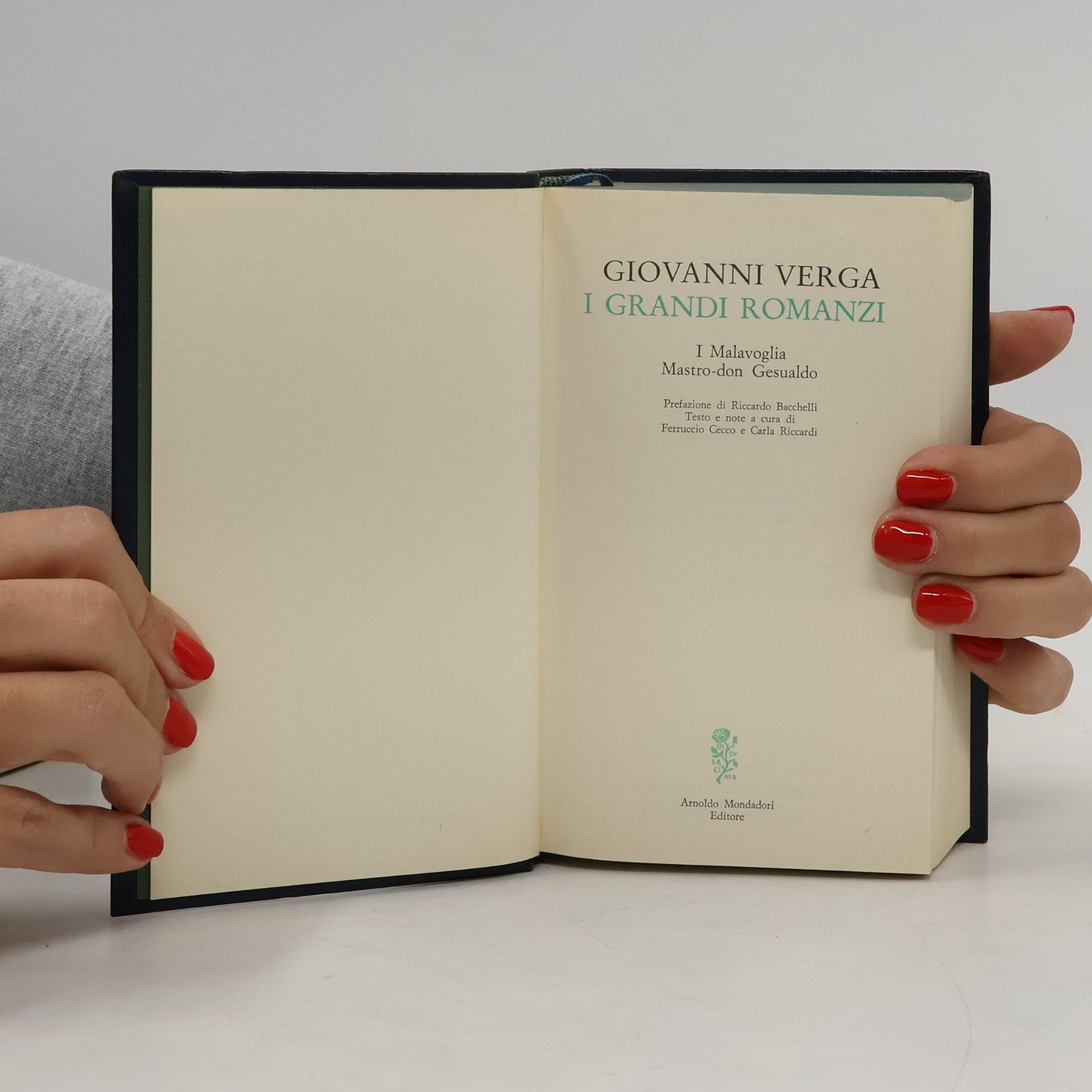 Verga I Grandi Romanzi