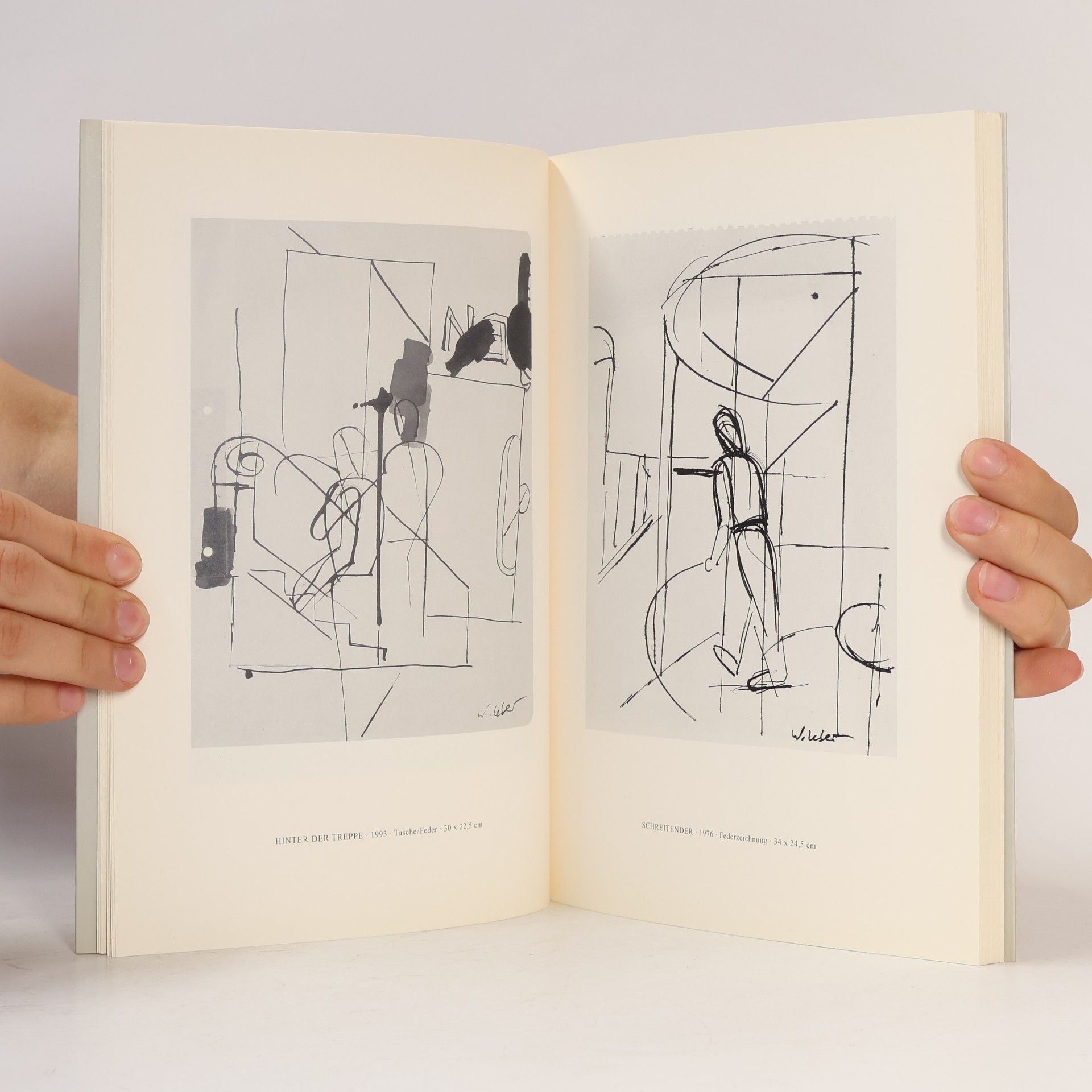Wolfgang Leber Wolfgang Leber. Figur und Raum. Malerei, Zeichnungen Graphik 1965-1995.