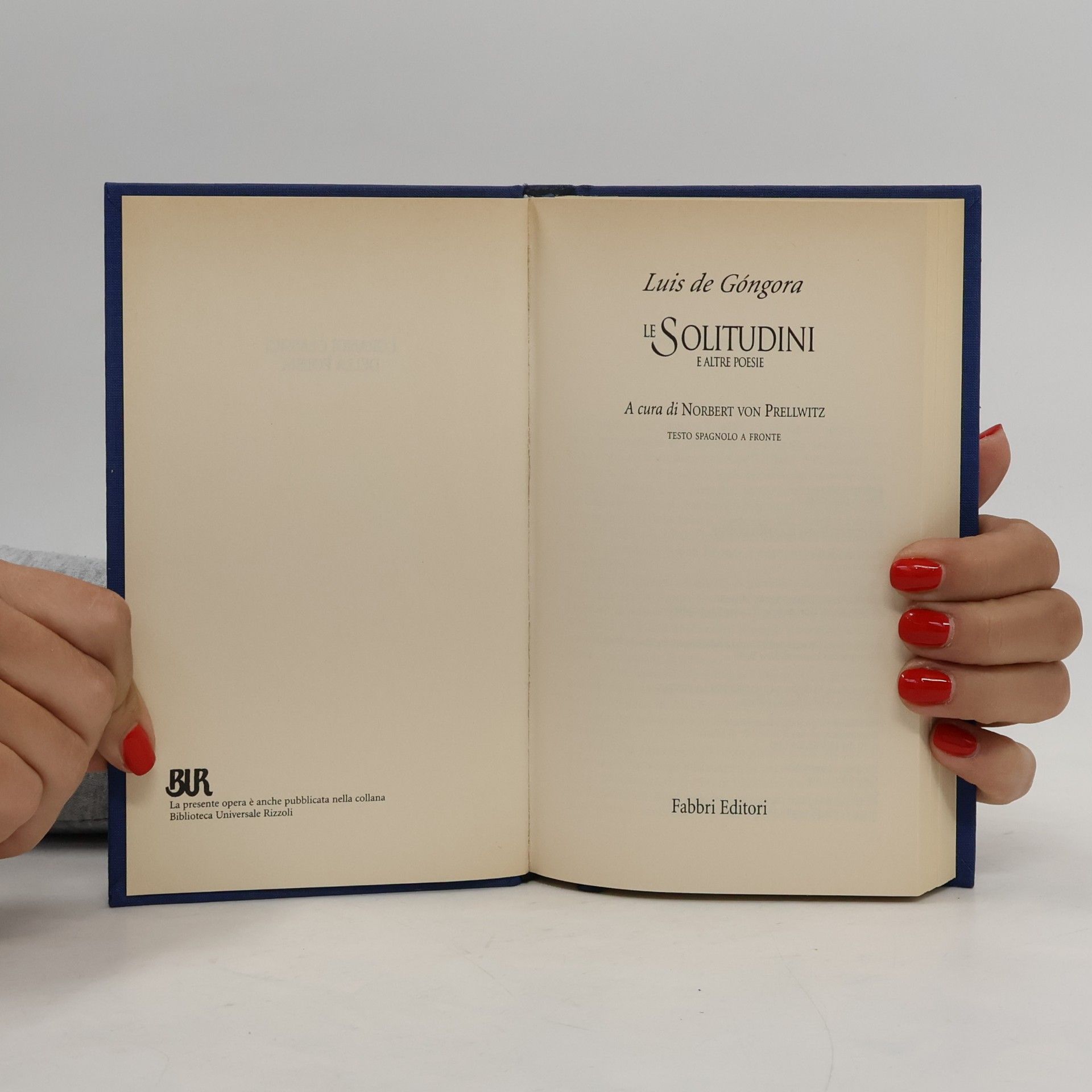 Luis de Góngora Le solitudini