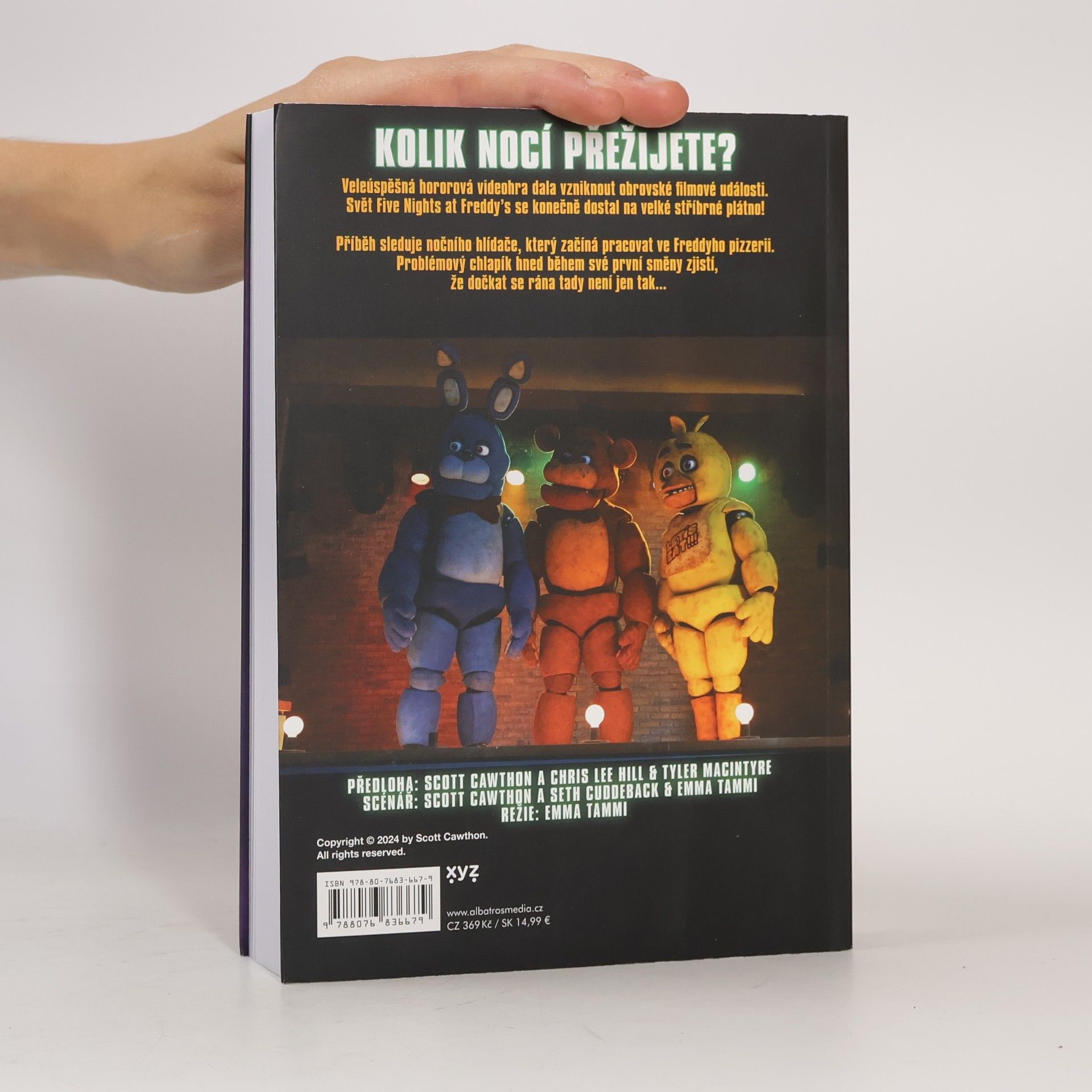 Scott Cawthon Five nights at Freddy's. Velké filmové dobrodružství