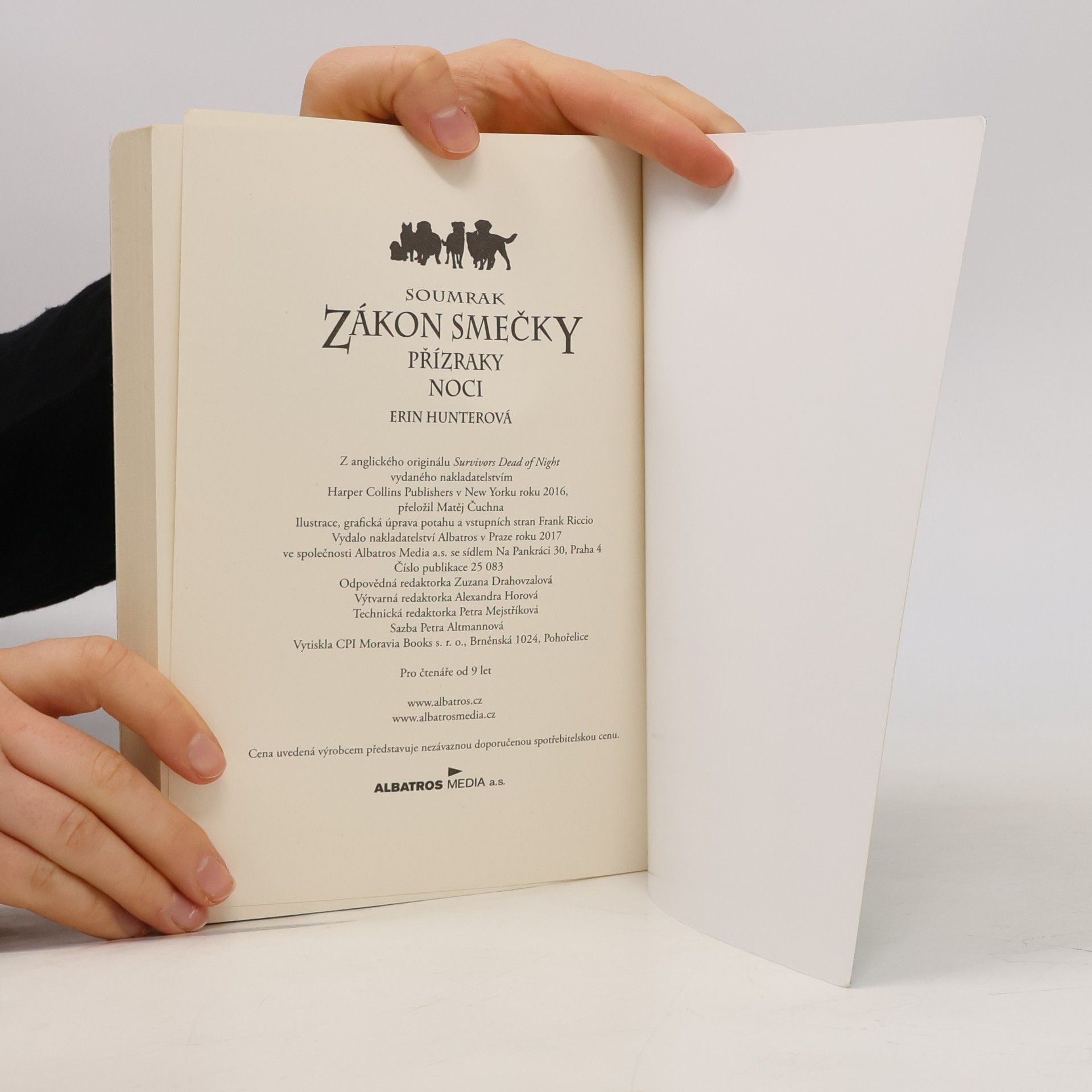 Erin Hunter Soumrak. Zákon smečky 2. Přízraky noci