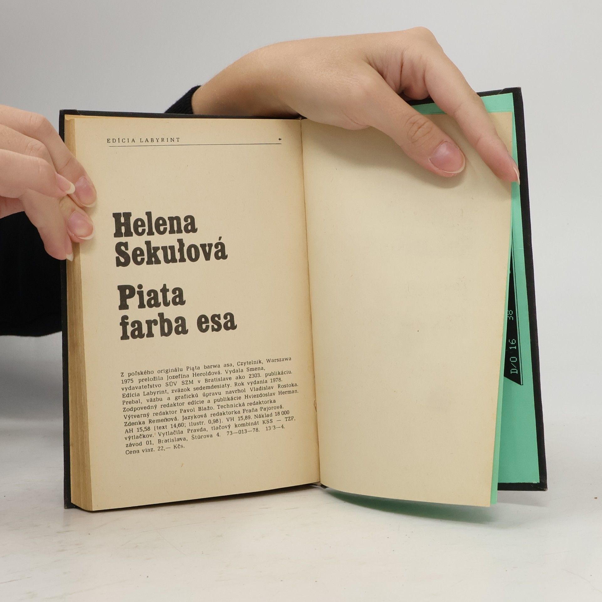 Helena Sekułowa Piata farba esa