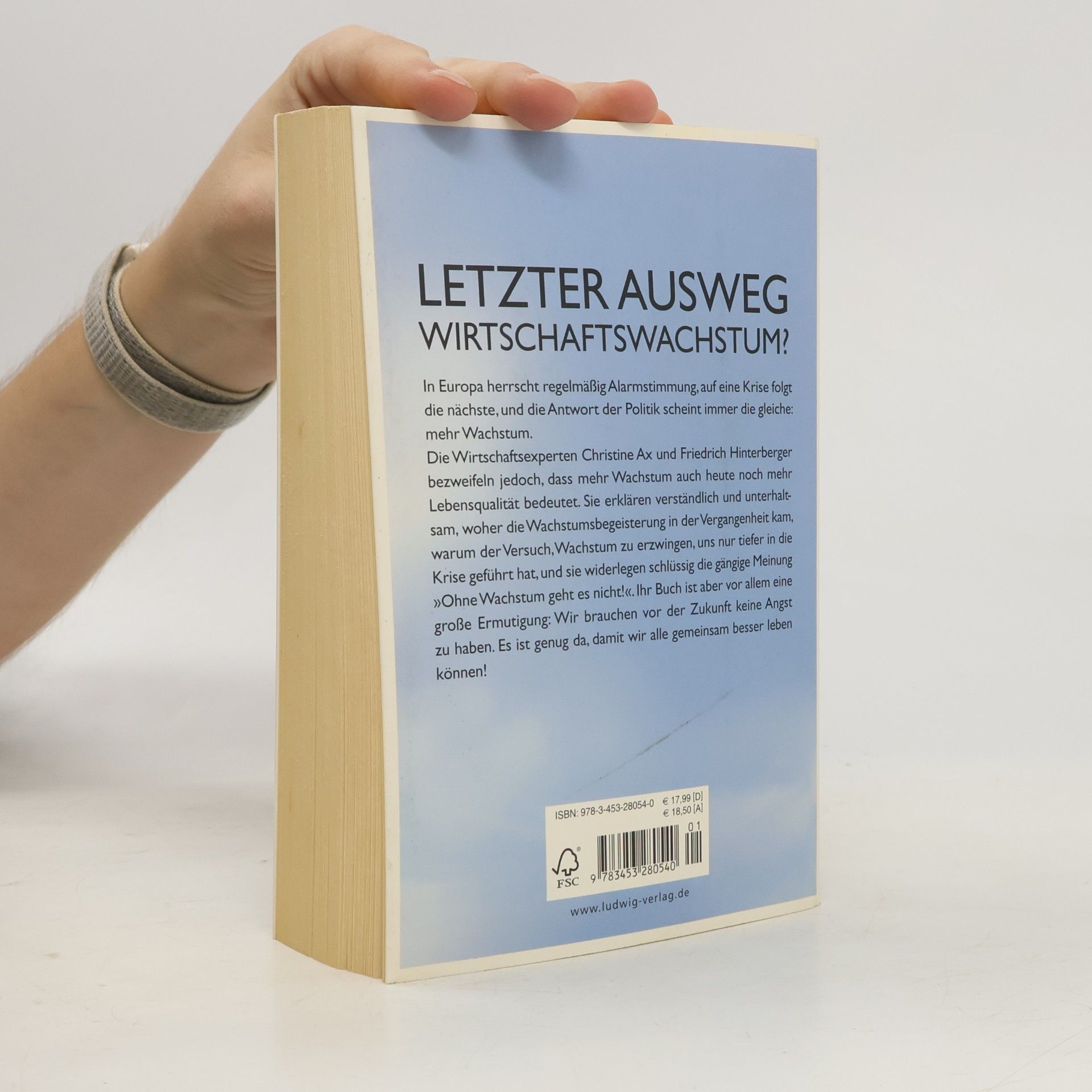 Christine Ax Wachstumswahn