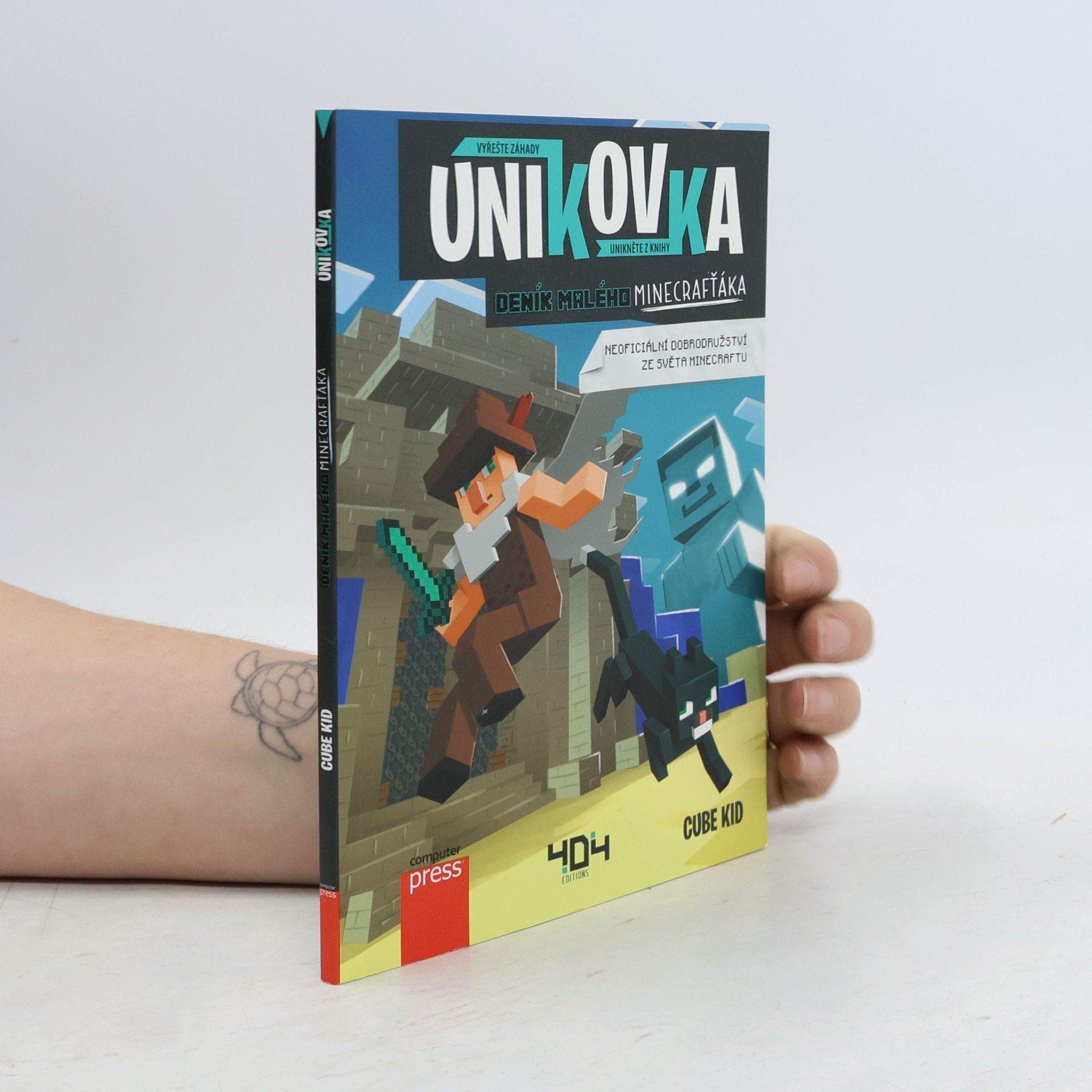 Cube Kid Deník malého minecrafťáka - únikovka