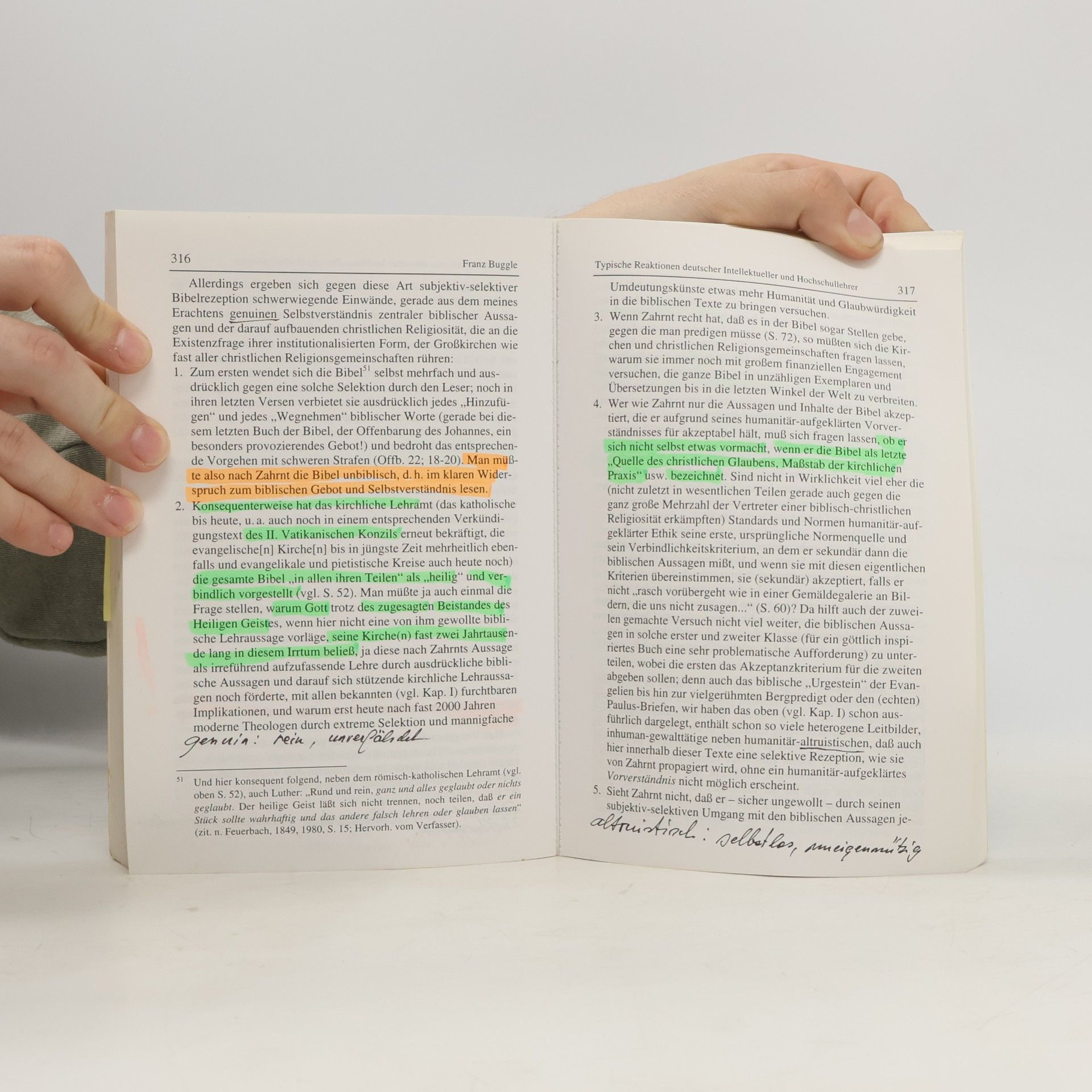 Franz Buggle Denn sie wissen nicht, was sie glauben oder warum man redlicherweise nicht mehr Christ sein kann