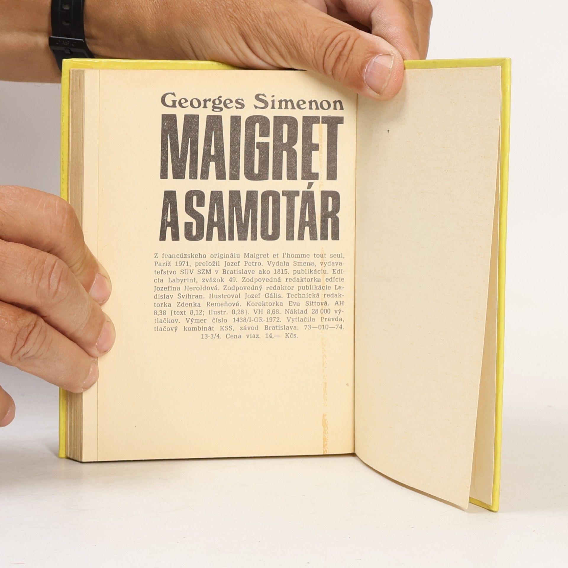 Georges Simenon Maigret a samotár