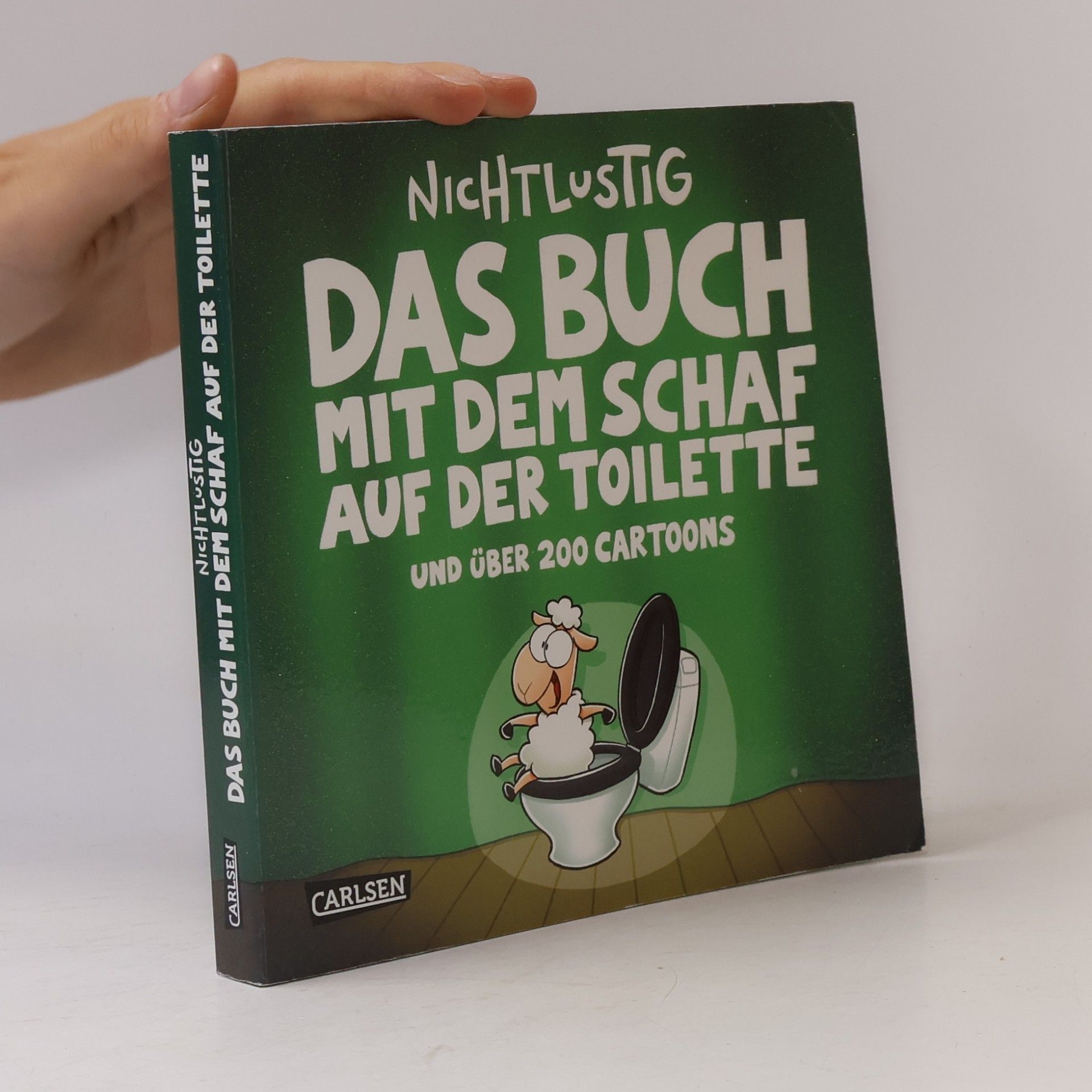 Joscha Sauer Nichtlustig - das Buch mit dem Schaf auf der Toilette und über 200 Cartoons