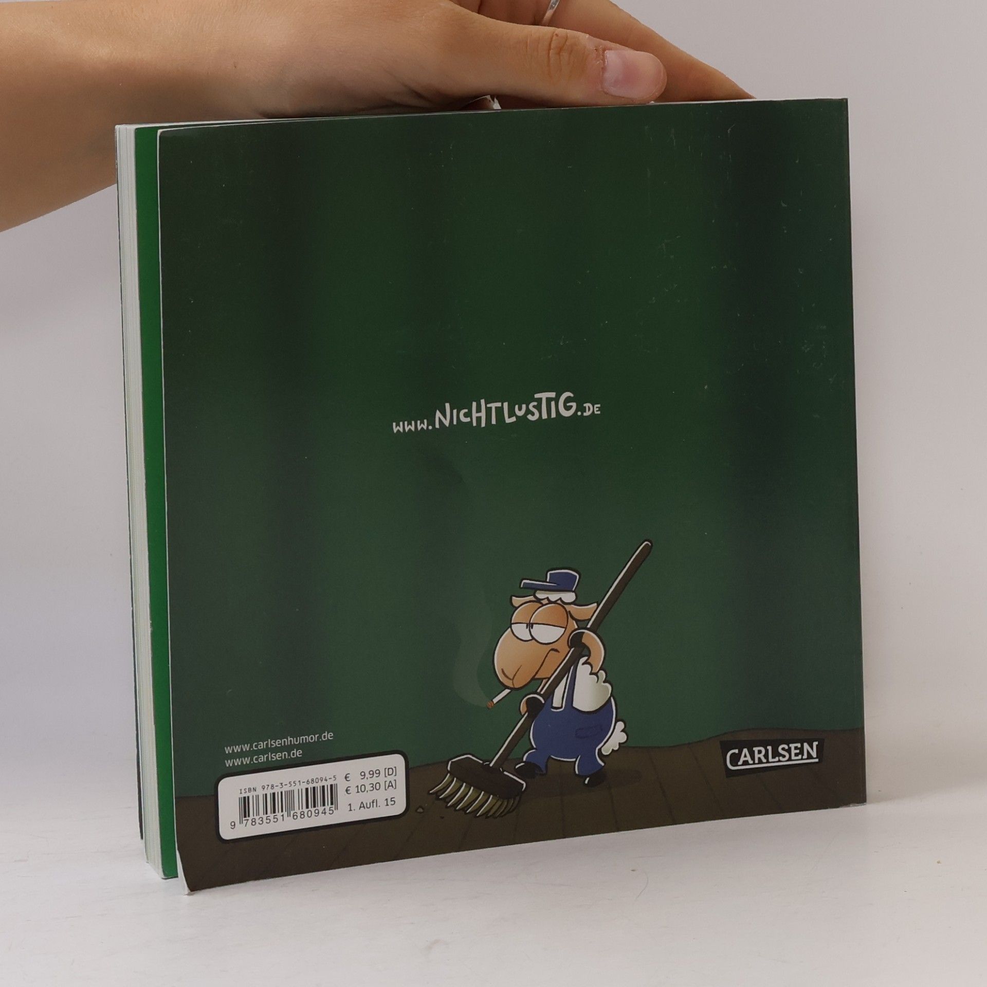 Joscha Sauer Nichtlustig - das Buch mit dem Schaf auf der Toilette und über 200 Cartoons