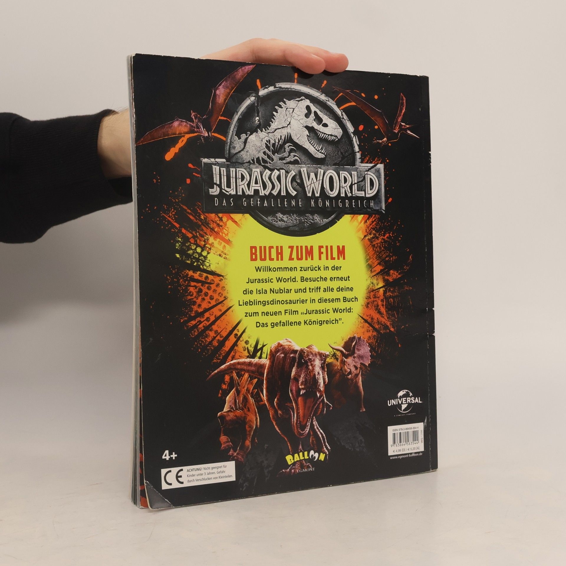Joshua Winning Jurassic World - Buch zum Film