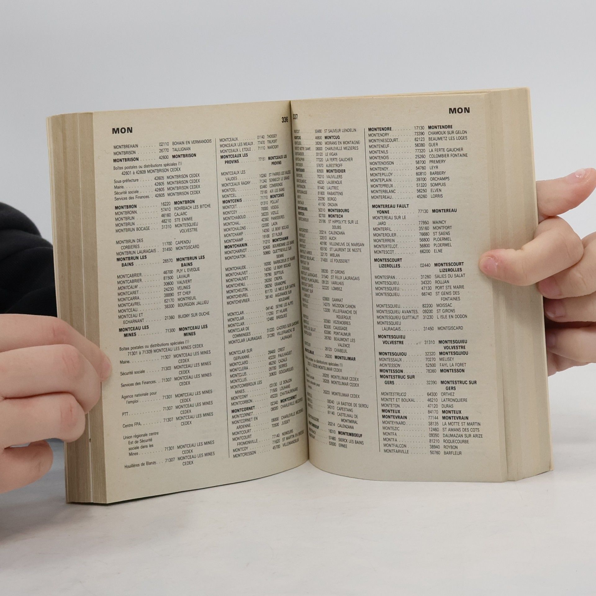 Various authors Code postal édition 1983