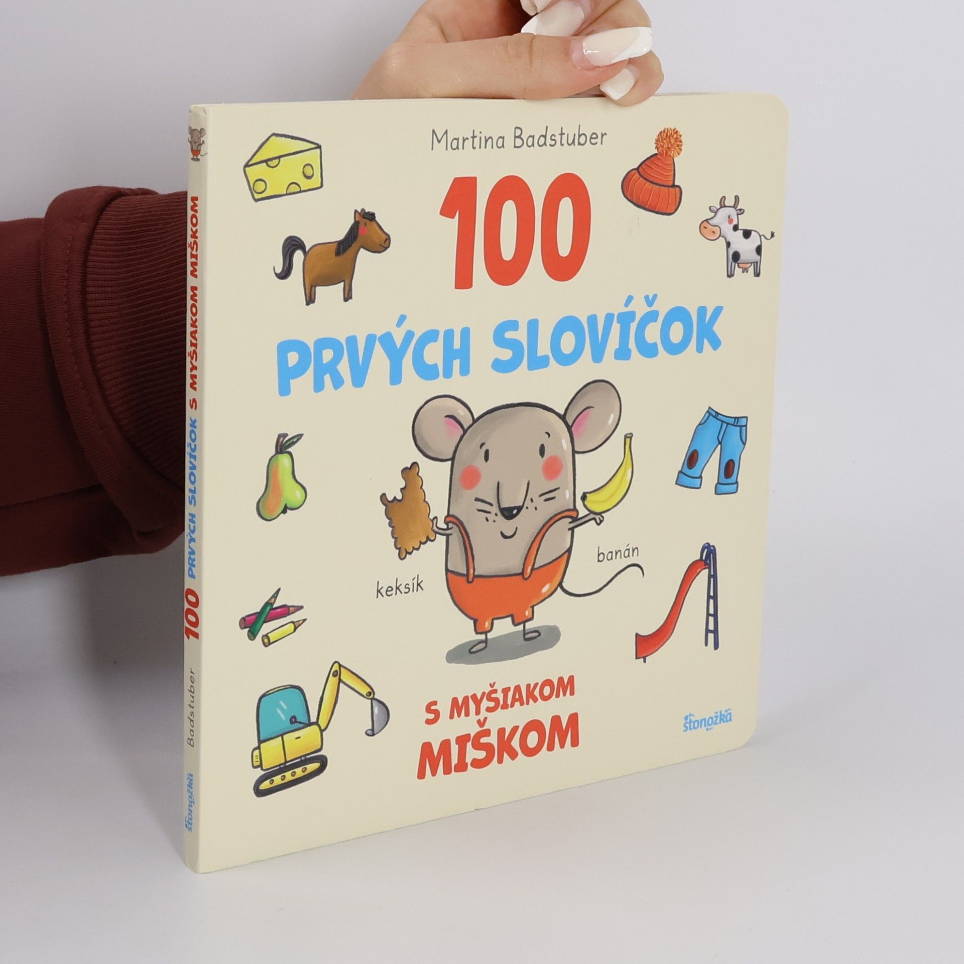 Martina Badstuber 100 prvých slovíčok s myšiakom miškom