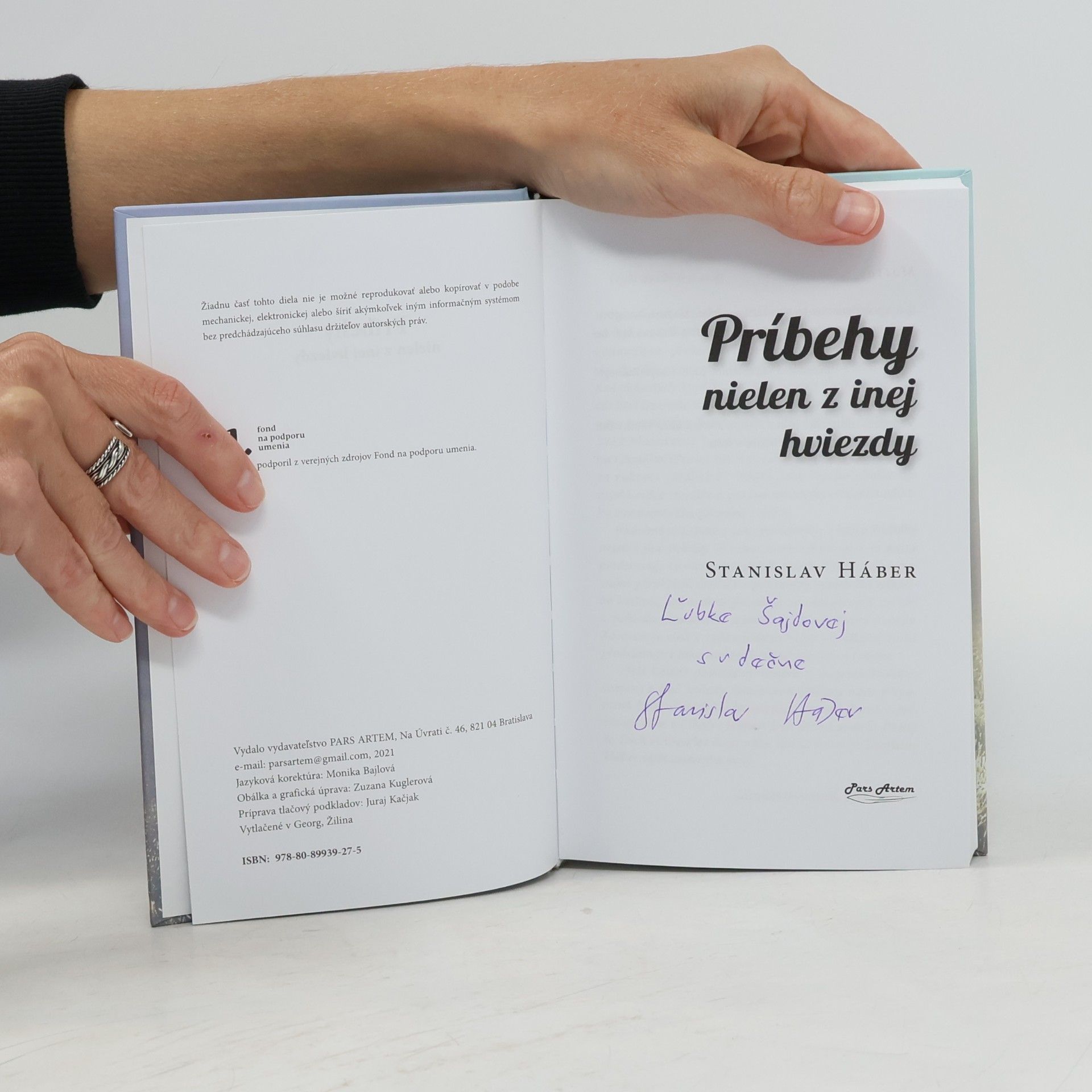 Stanislav Háber Príbehy nielen z inej hviezdy