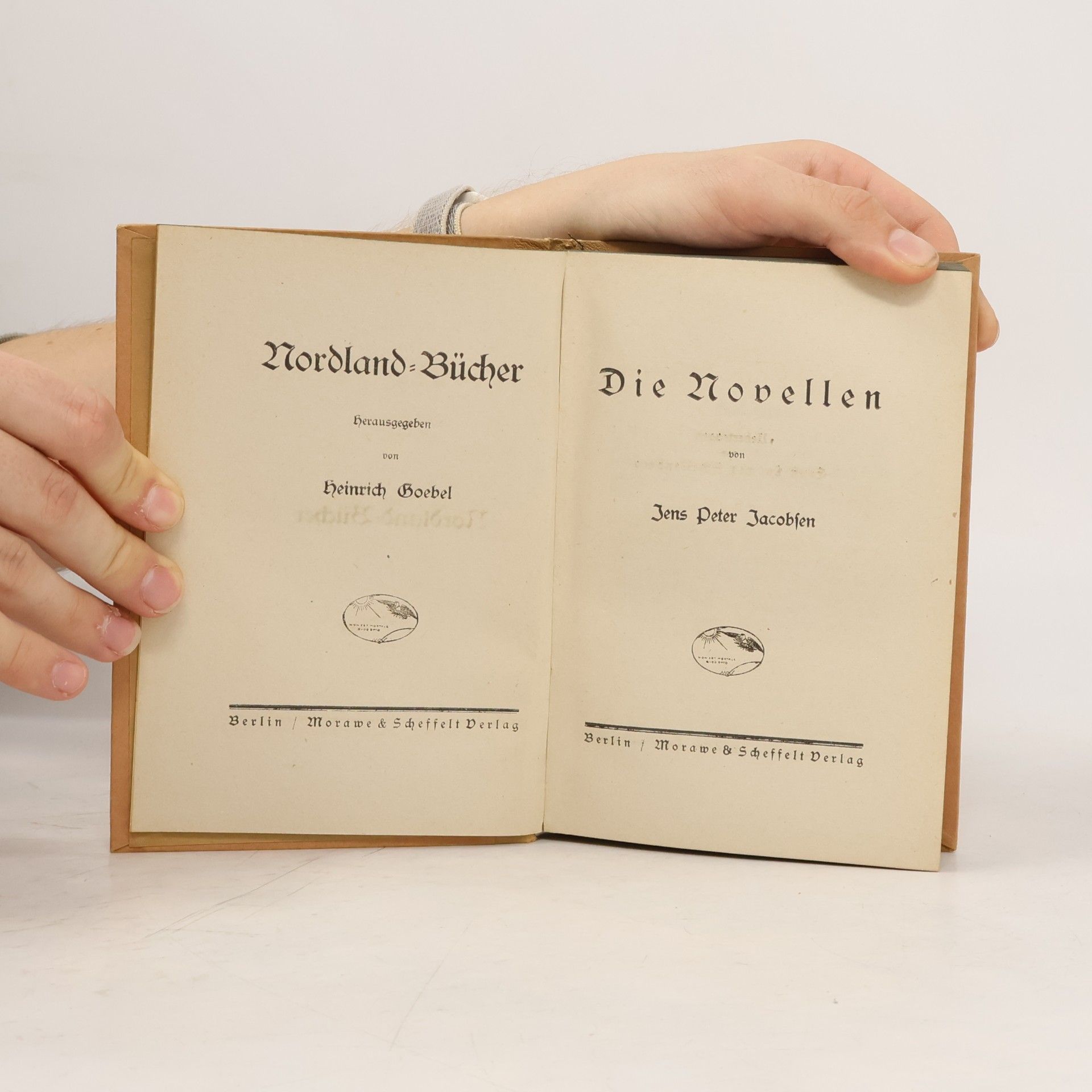 Jens Peter Jacobsen Die Novellen