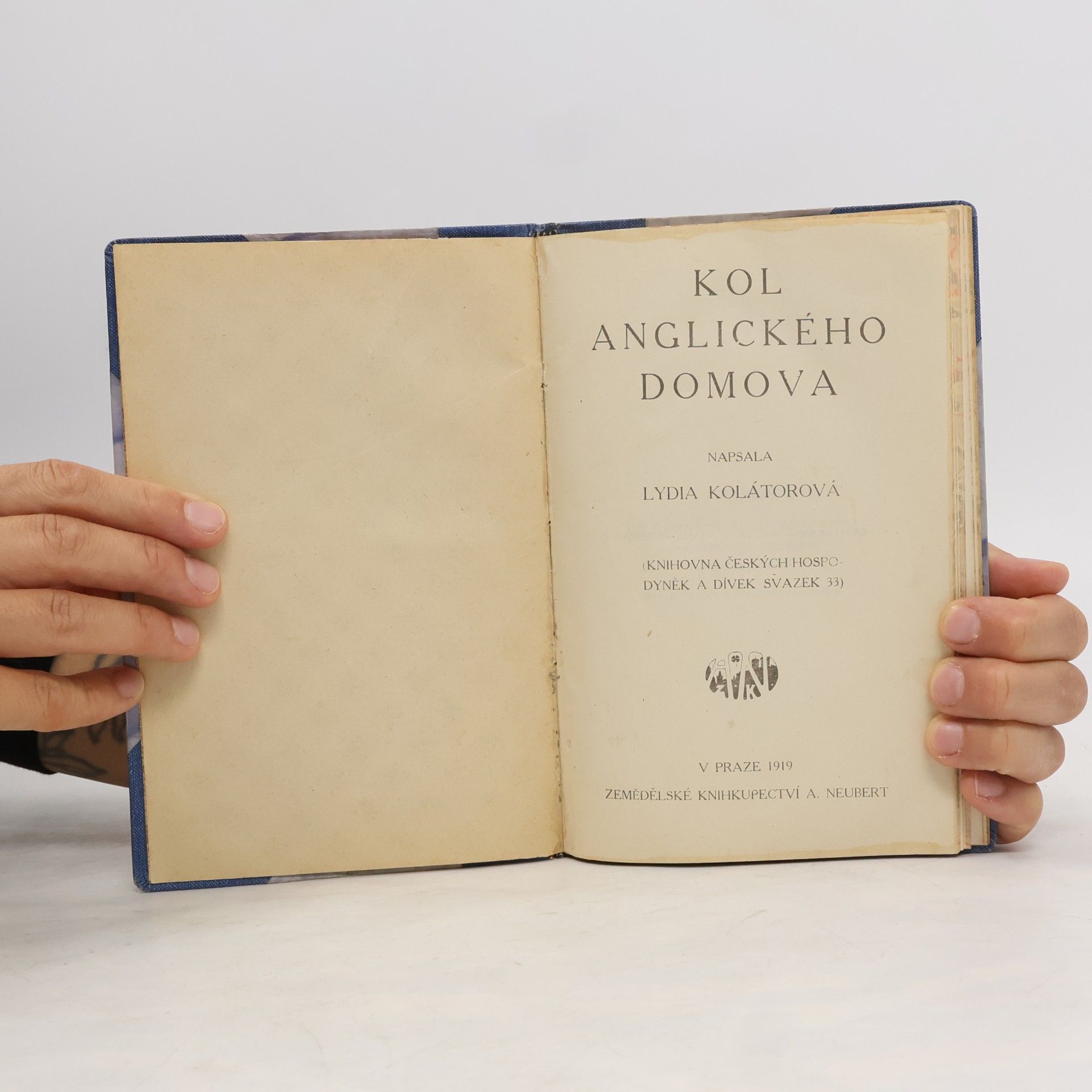 Lydia Kolátorová Kol anglického domova
