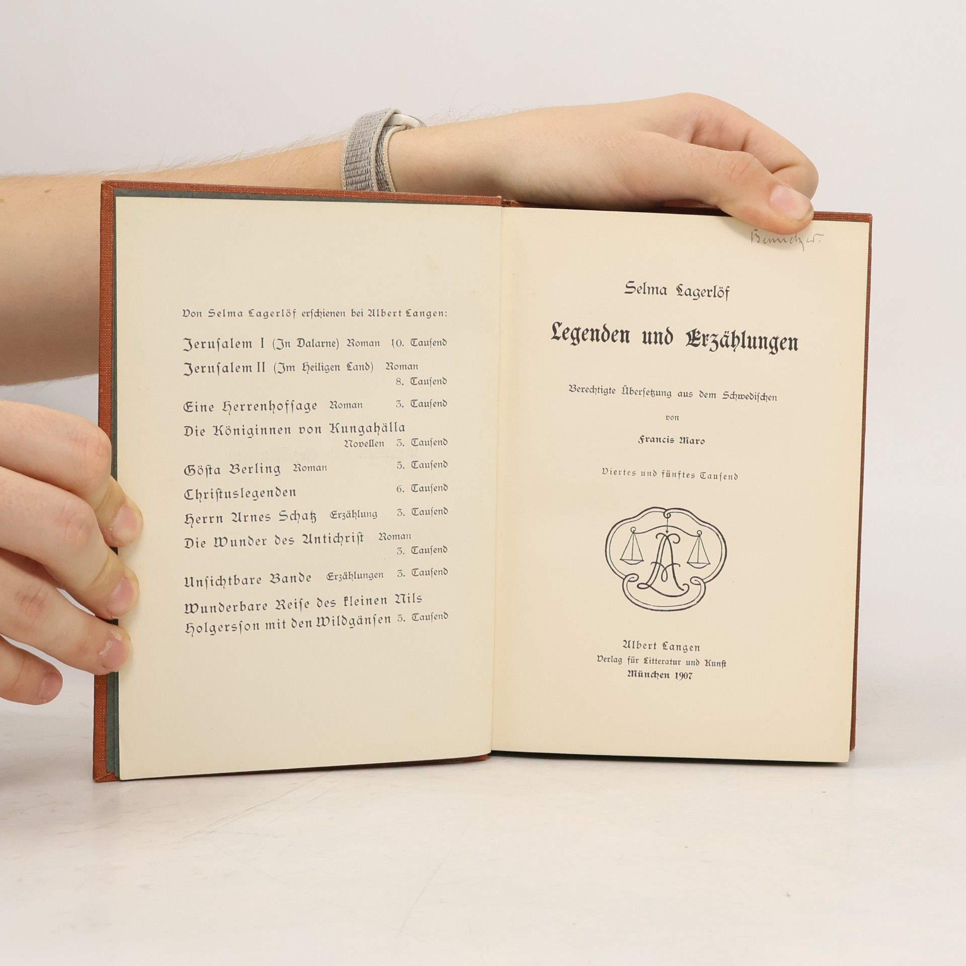 Selma Lagerlöf Legenden und Erzählungen