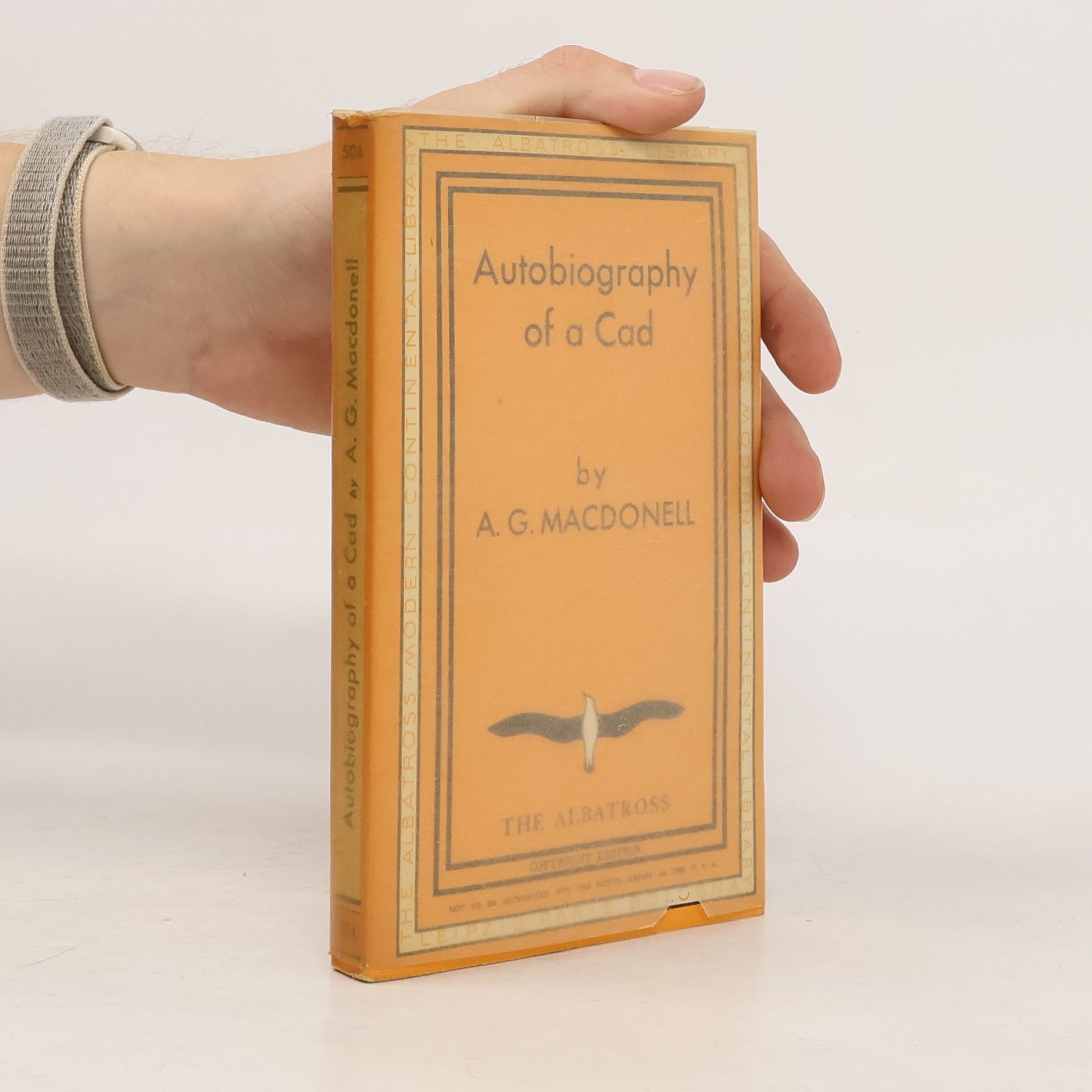 A. G. Macdonell Autobiography of a Cad