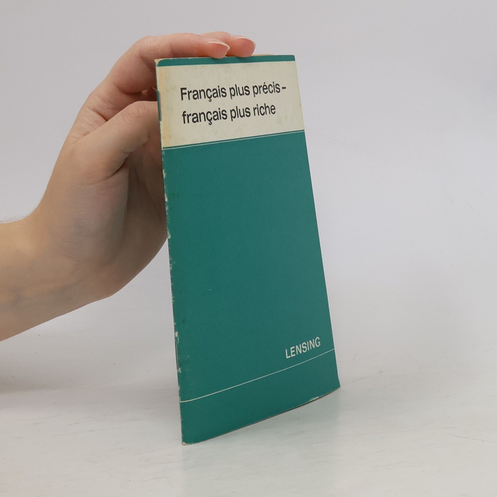 Collectif d'auteurs Français plus précis - français plus riche