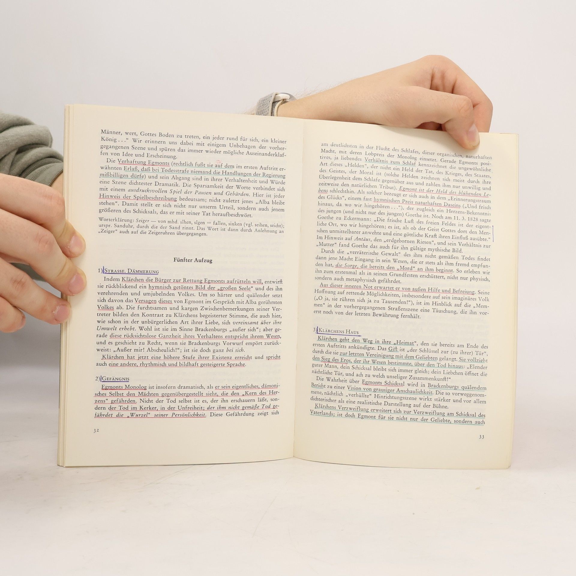 Rudolf Ibel Grundlagen und Gedanken zum Verständnis des Dramas: Goethe – Egmont