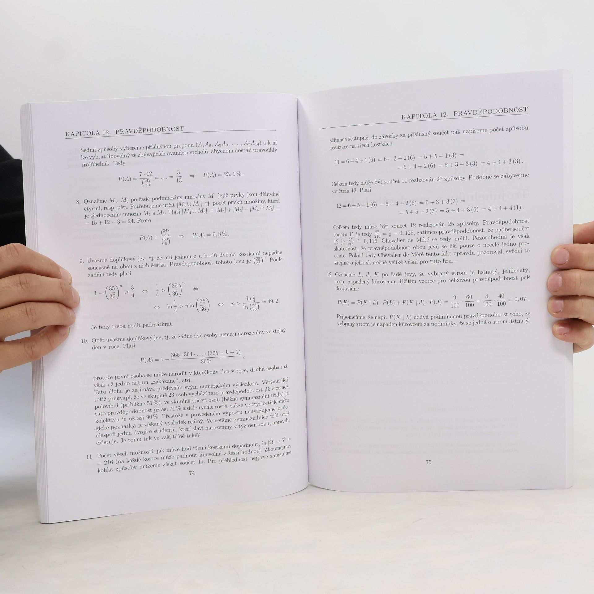 Aleš Kobza Maturita z matematiky na gymnáziu