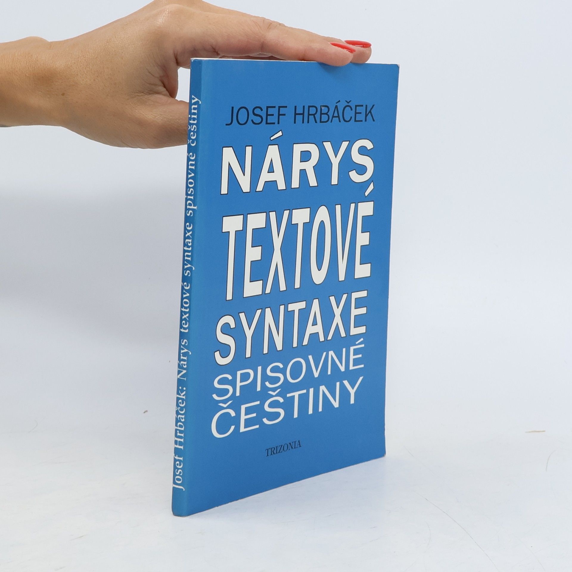 Nárys textové syntaxe spisovné češtiny