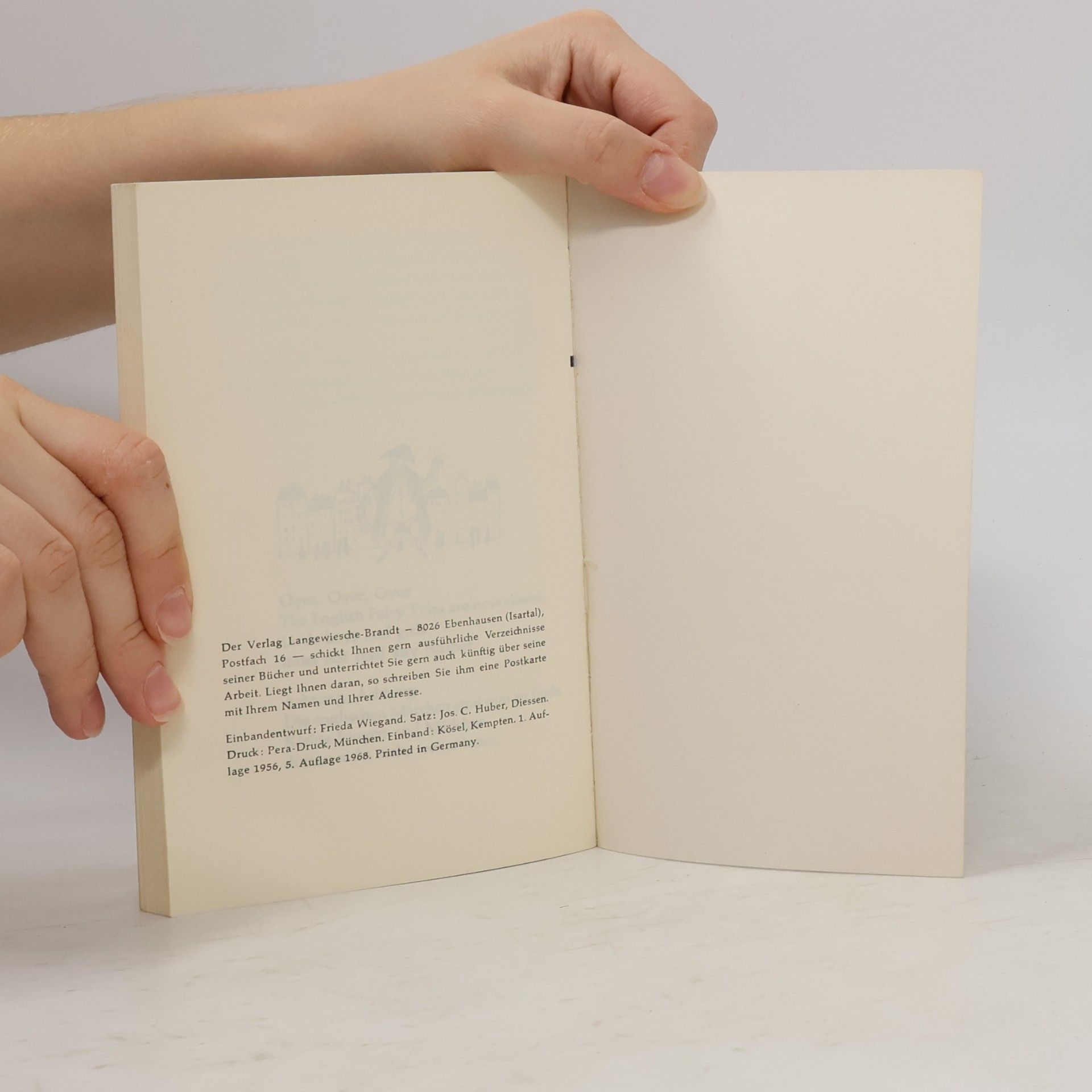 Frieda Wiegand English Fairy Tales