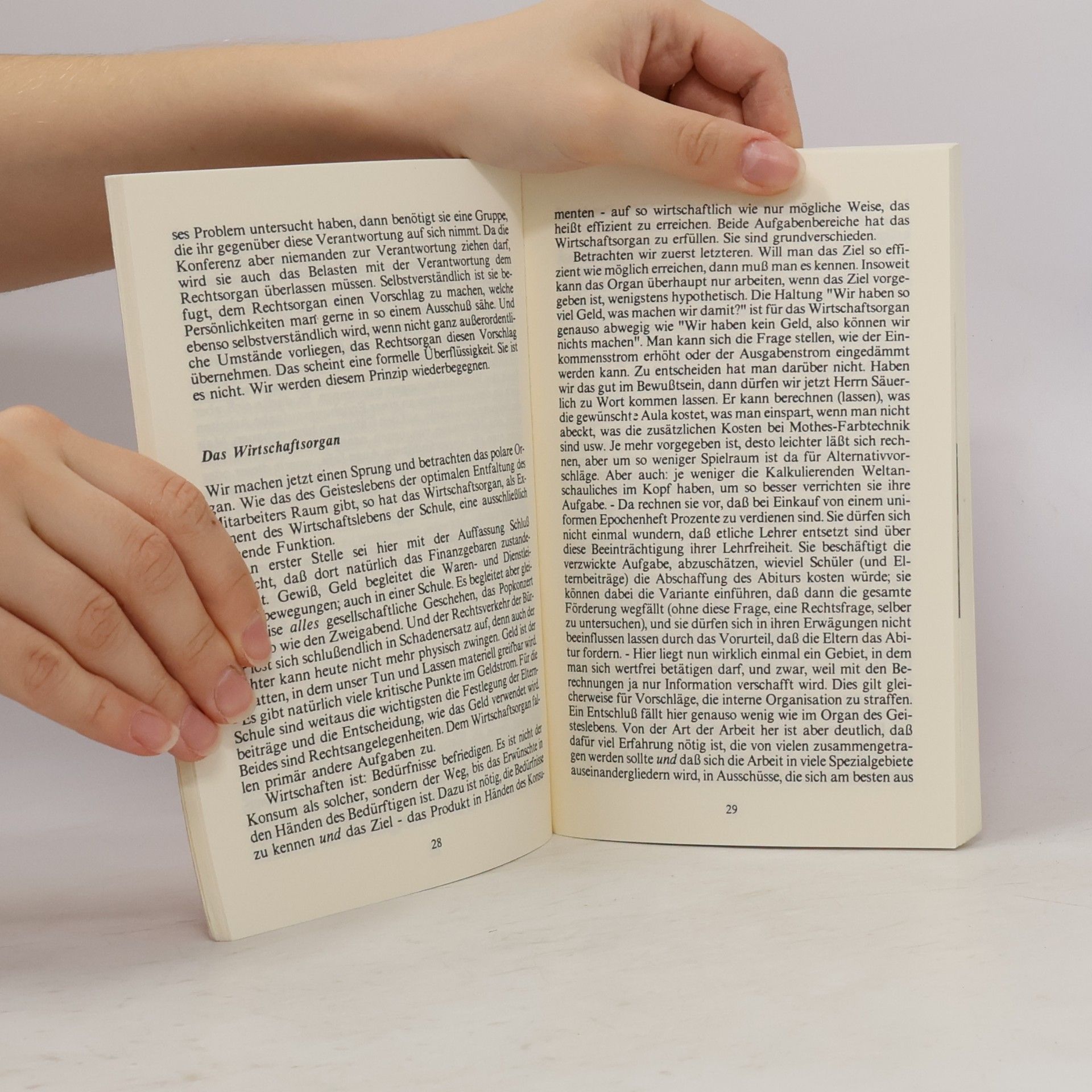 D. Brüll Waldorfschule und Dreigliederung, der peinliche Auftrag