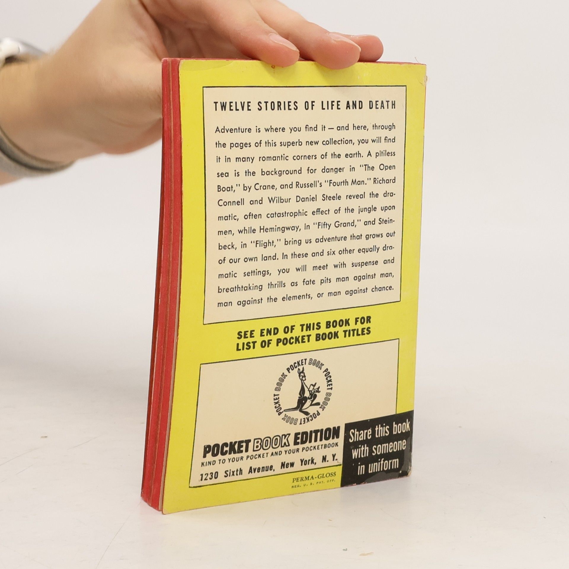 Philip Van Doren Stern The Pocket Book of Adventure Stories
