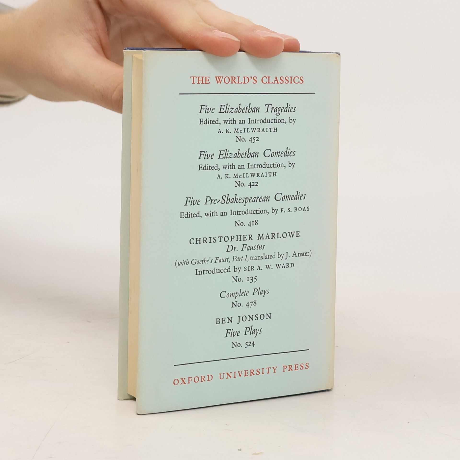 Thomas Dekker Six Plays by Contemporaries of Shakespeare