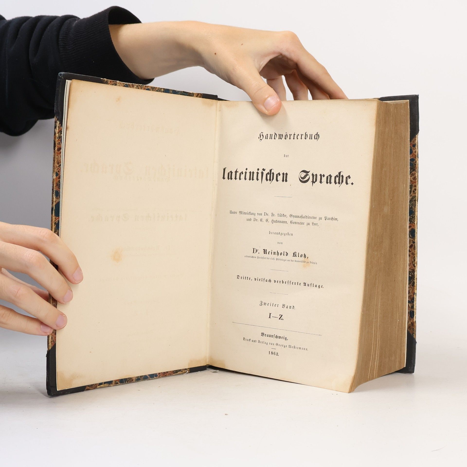 Autores varios Handwörterbuch der lateinischen Sprache II. I-Z