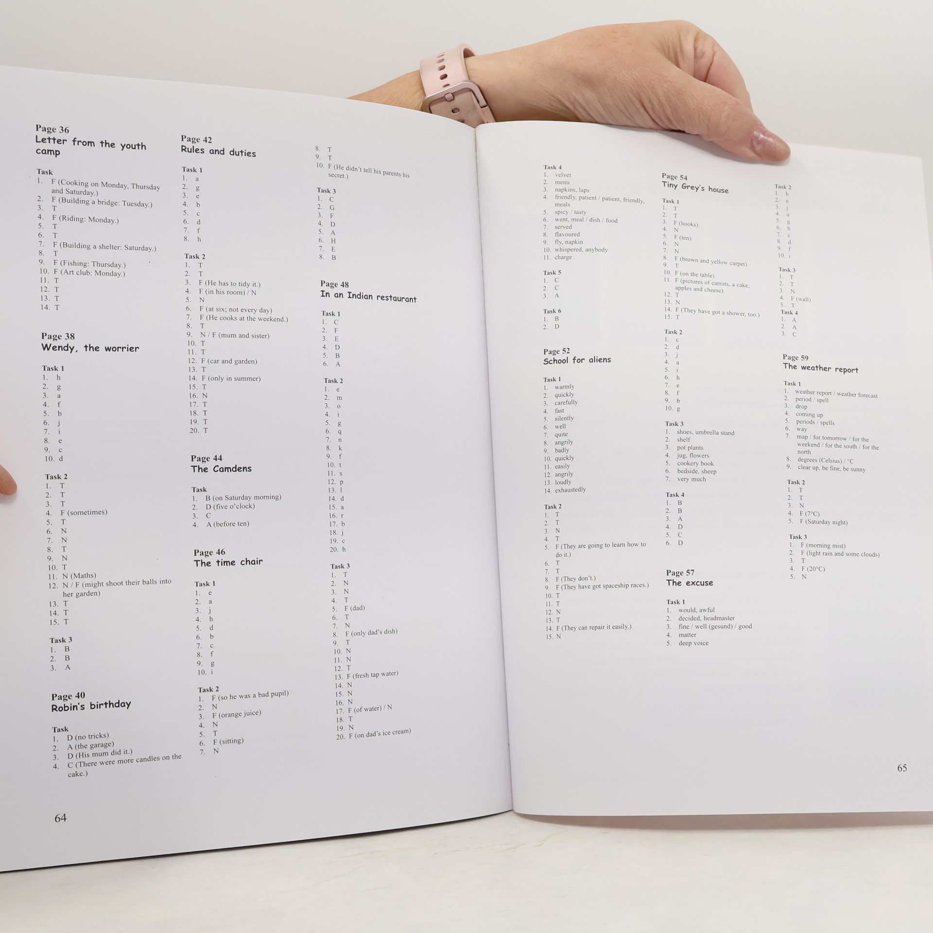 Claudia Lichtenwagner Reading Comprehensions II