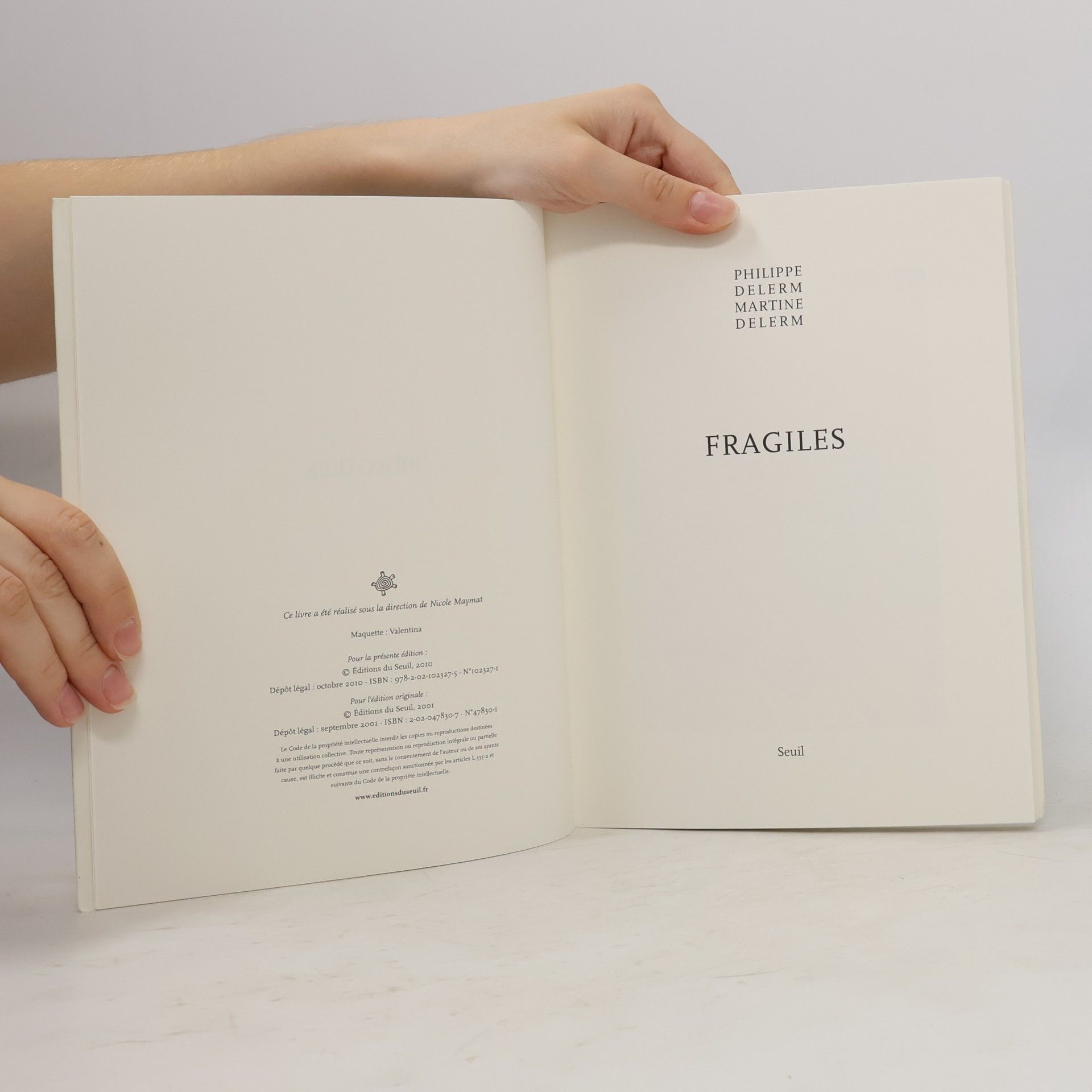 Philippe Delerm Fragiles
