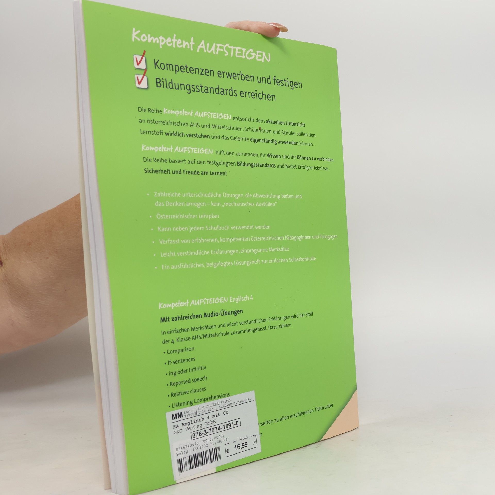 Astrid Berger Englisch - Basiswissen Grammatik - 4: Kompetent Aufsteigen Englisch