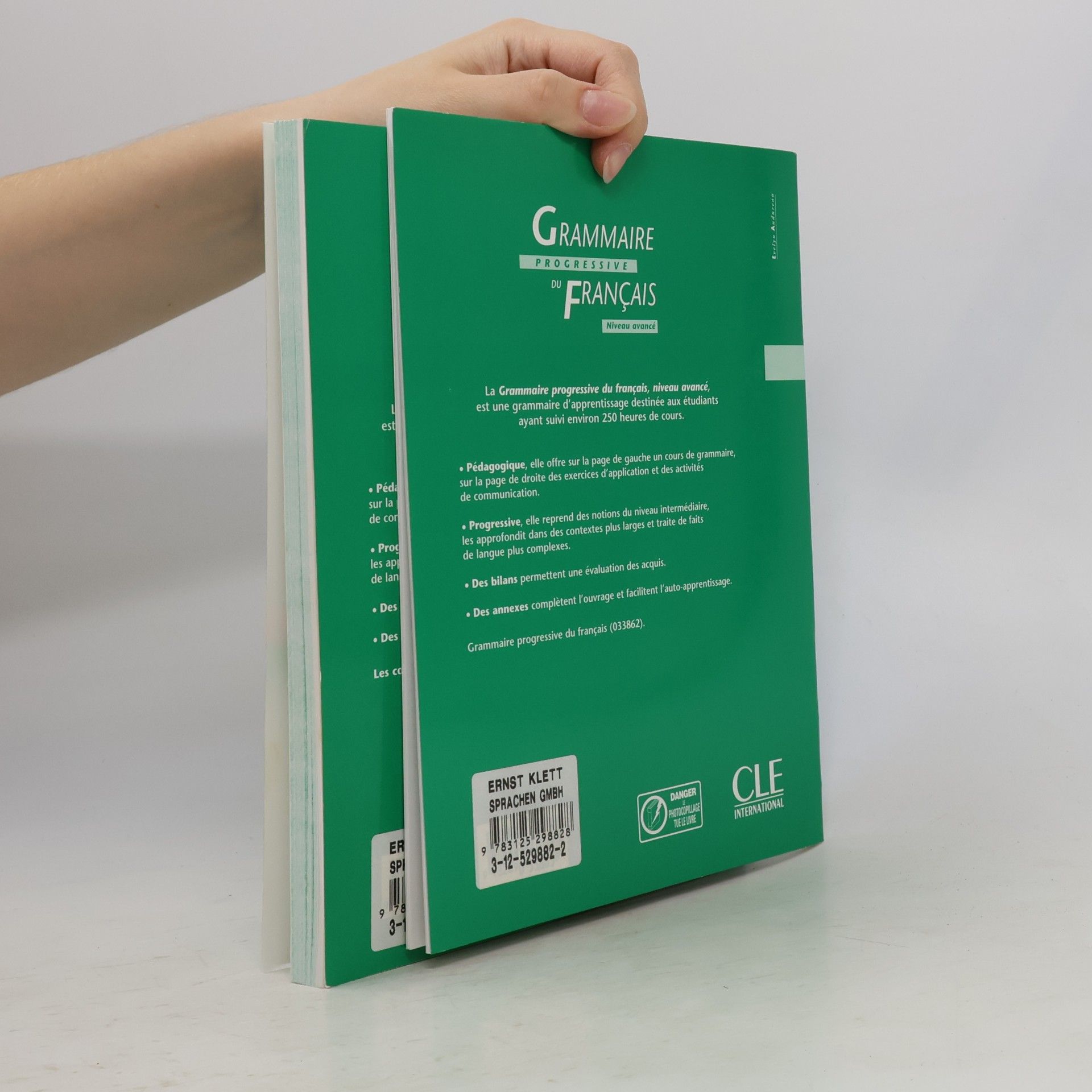 Michèle Boulares Grammaire progressive du français. Niveau avancé avec 400 exercices