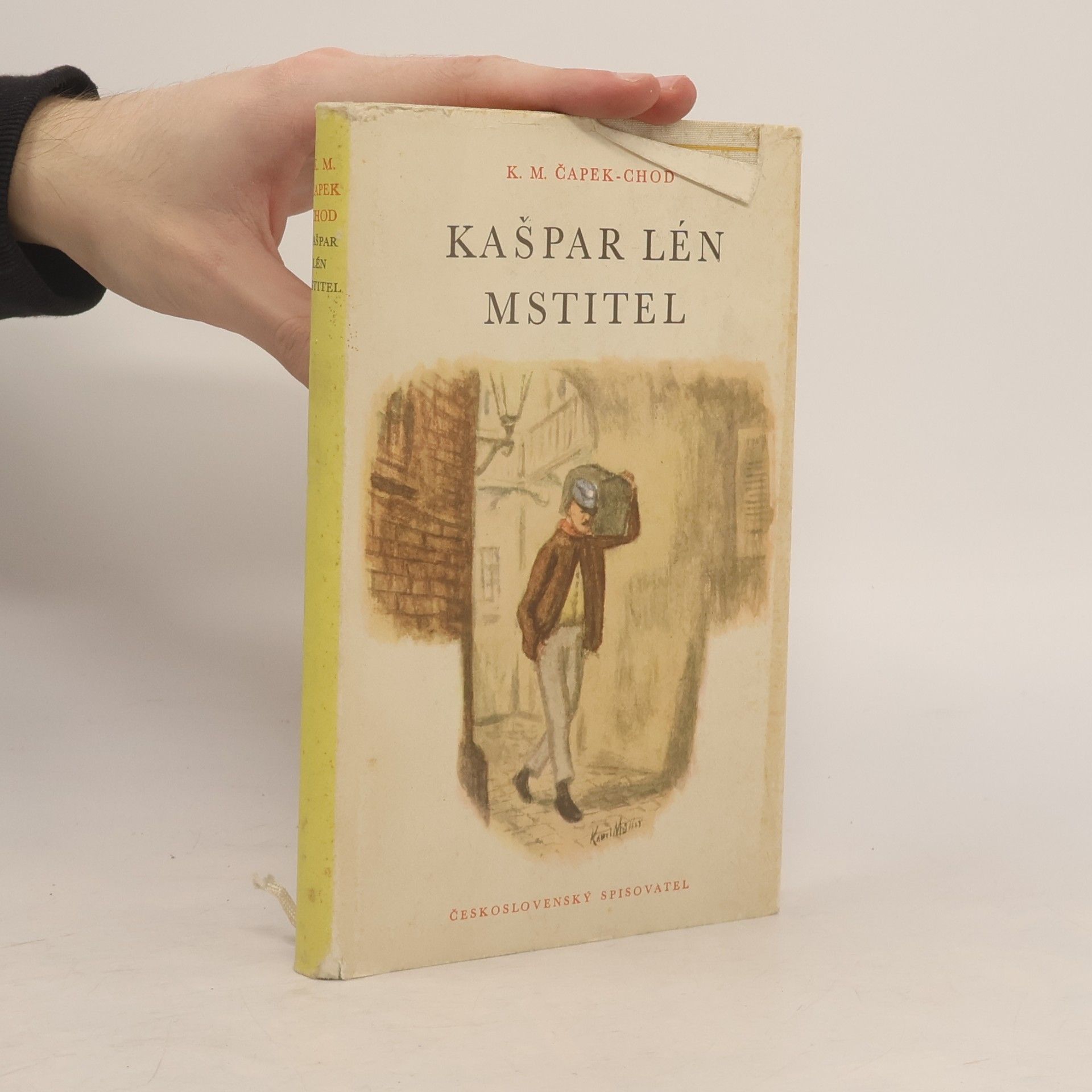 K. M. Čapek Chod Kašpar Lén mstitel