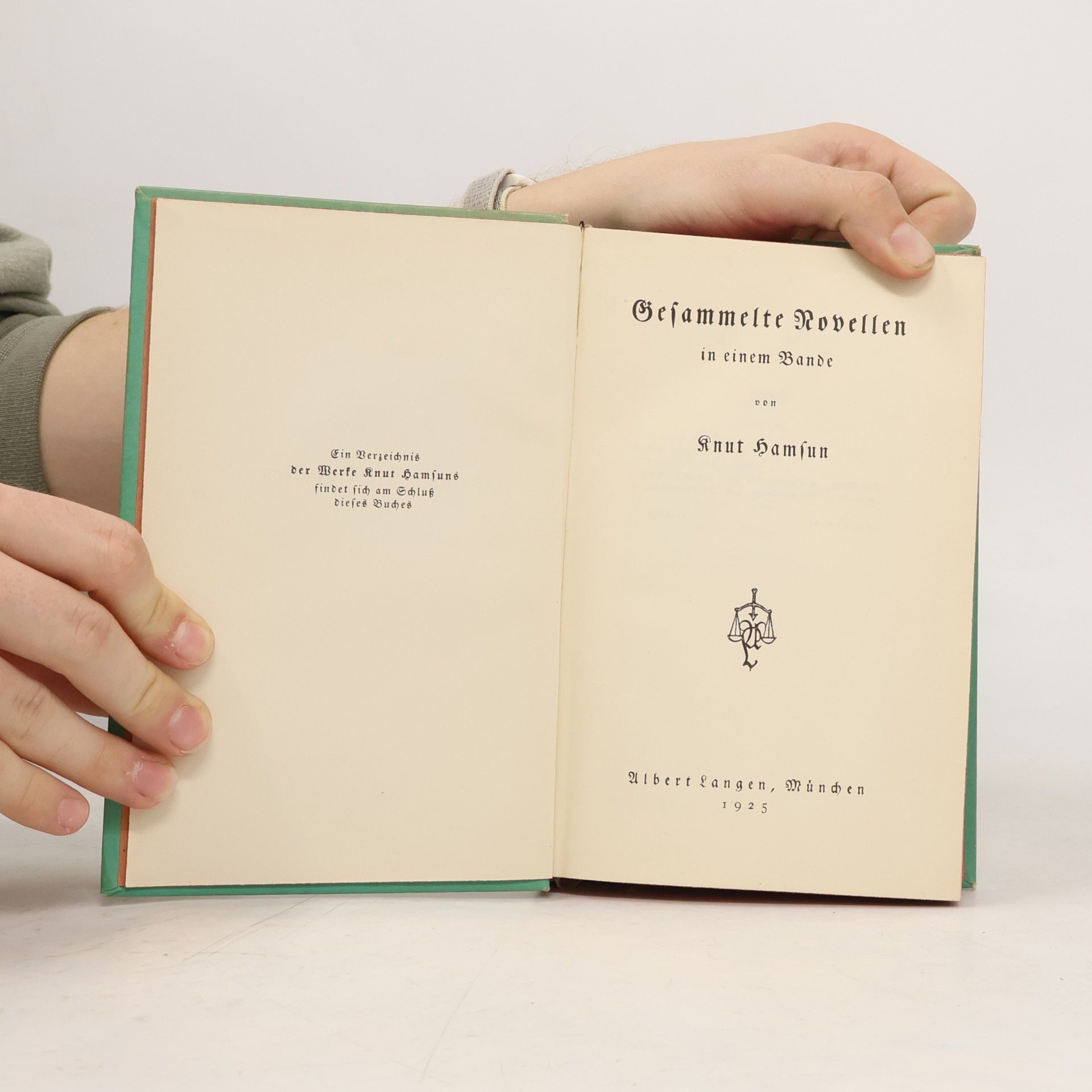 Knut Hamsun Gesammelte Novellen