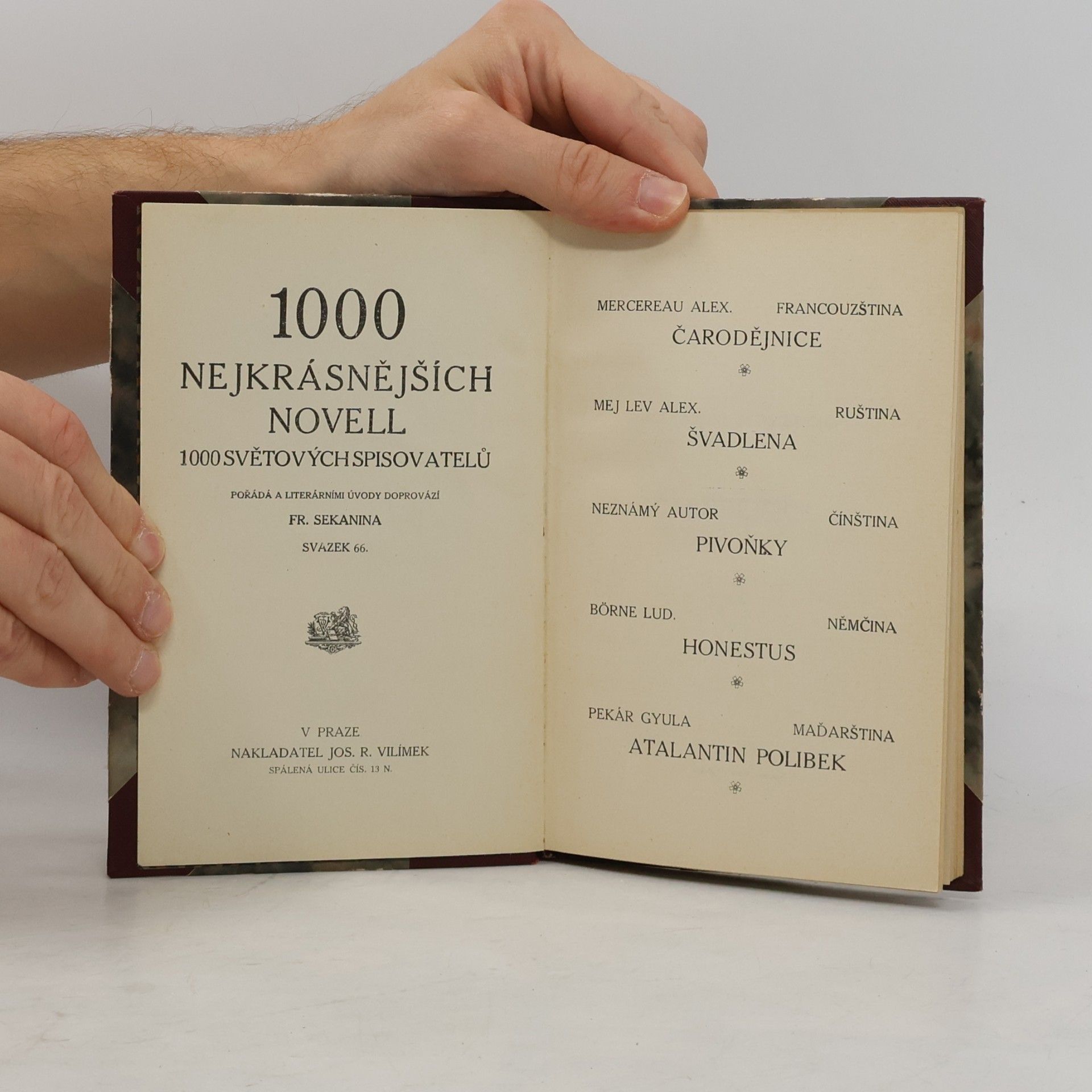 kolektiv 1000 nejkrásnějších novell