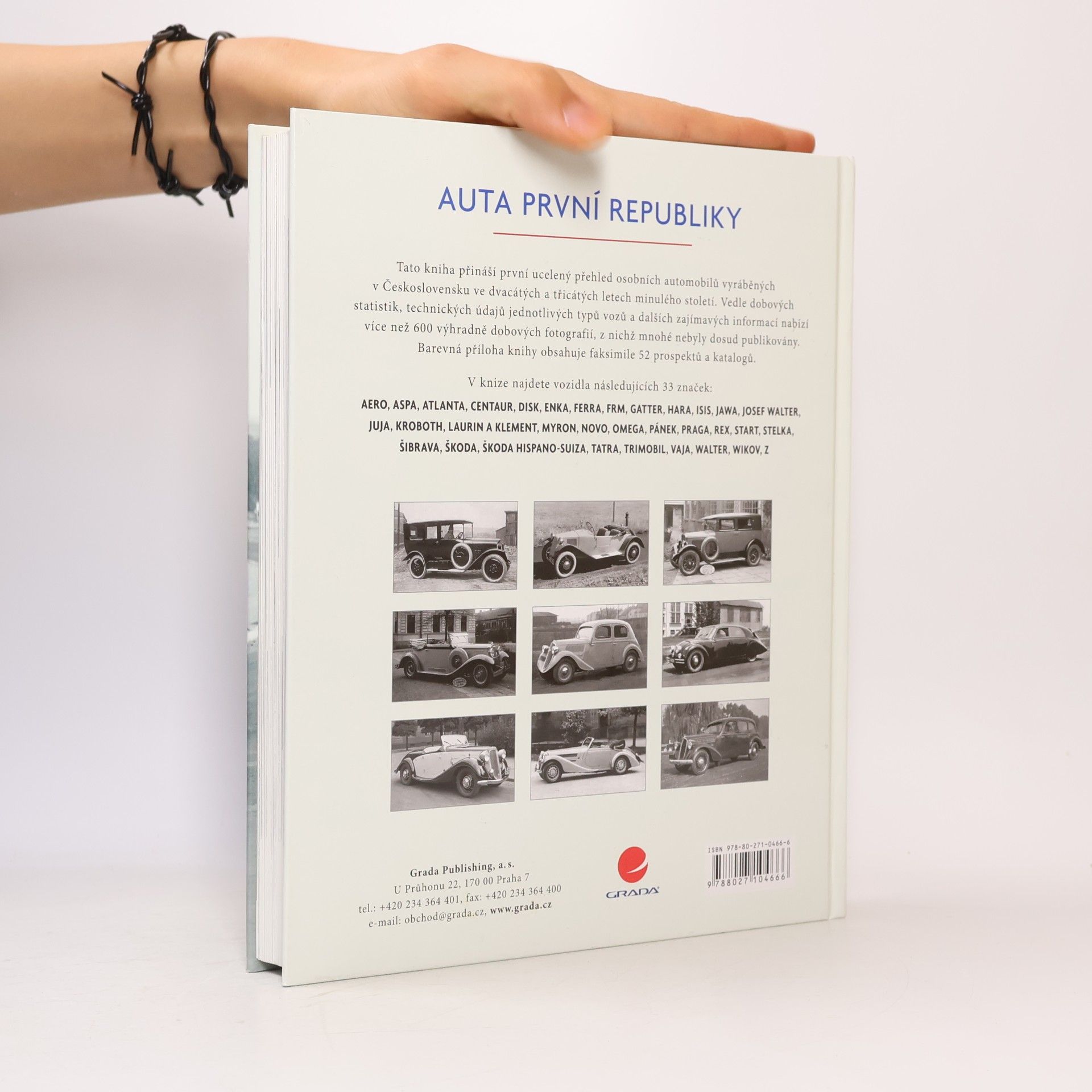 Jan Tuček Auta první republiky 1918-1938