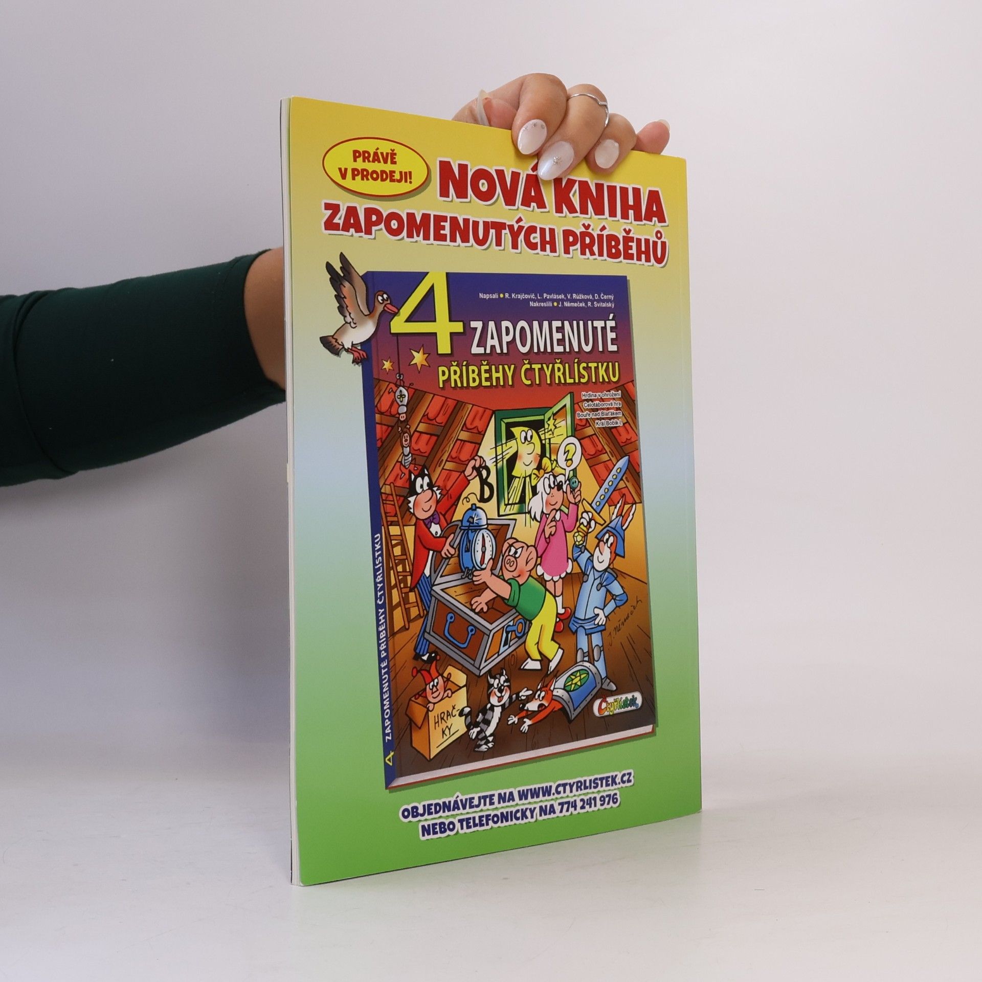Kolektiv autorů Čtyřlístek dvojčíslo 11-12/2024 759-760. Zlatá voda