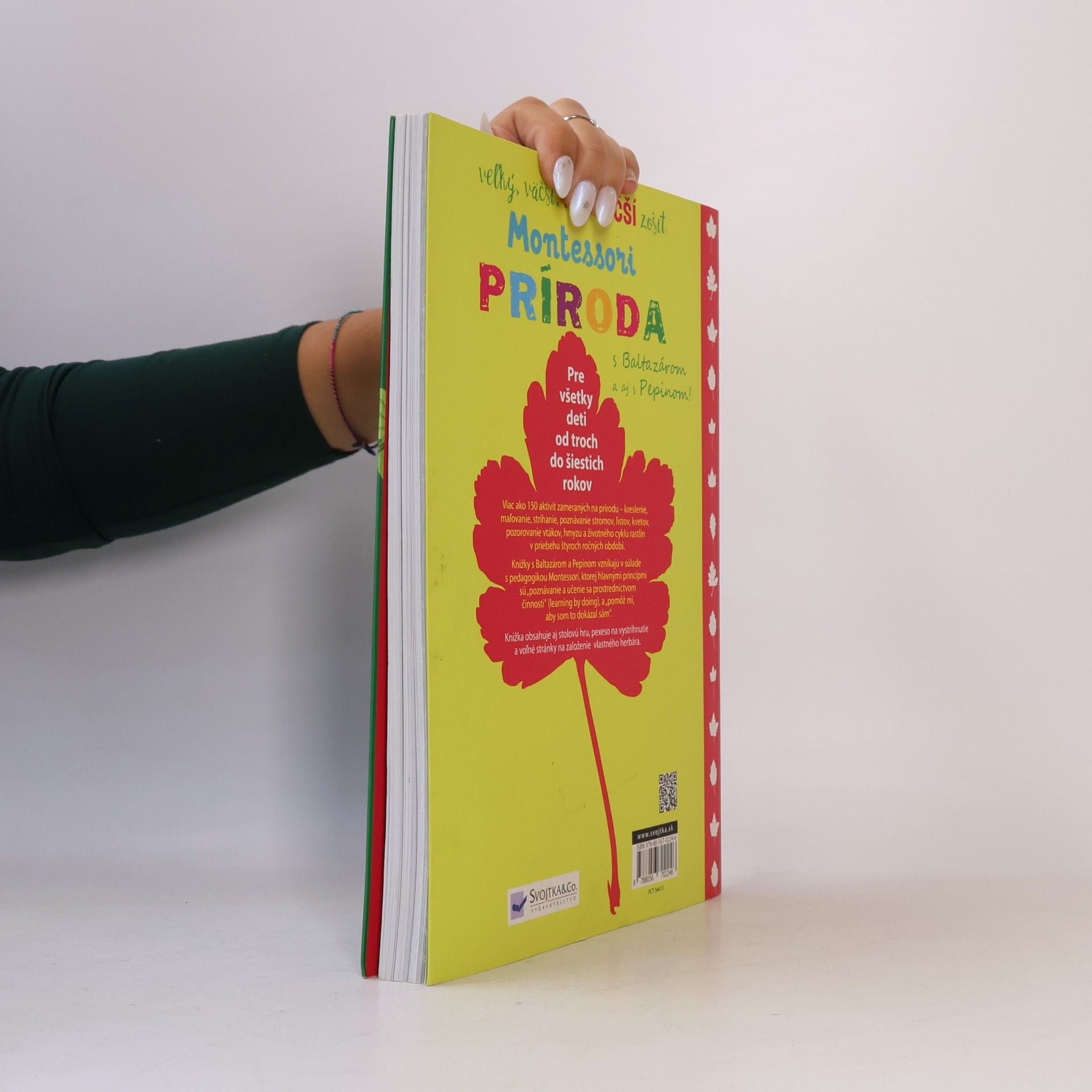 Autorenkollektiv Veľký,väčší,najväčší zošit o prírode- Montessori