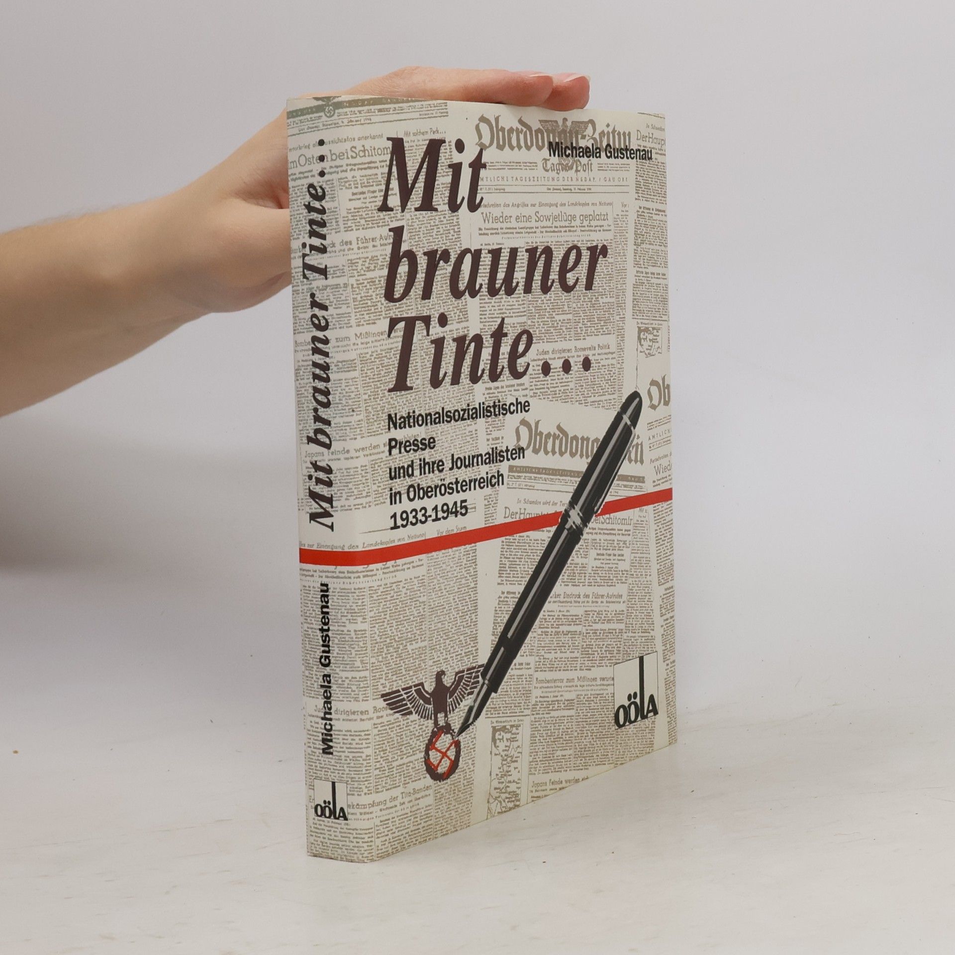 Mit brauner Tinte