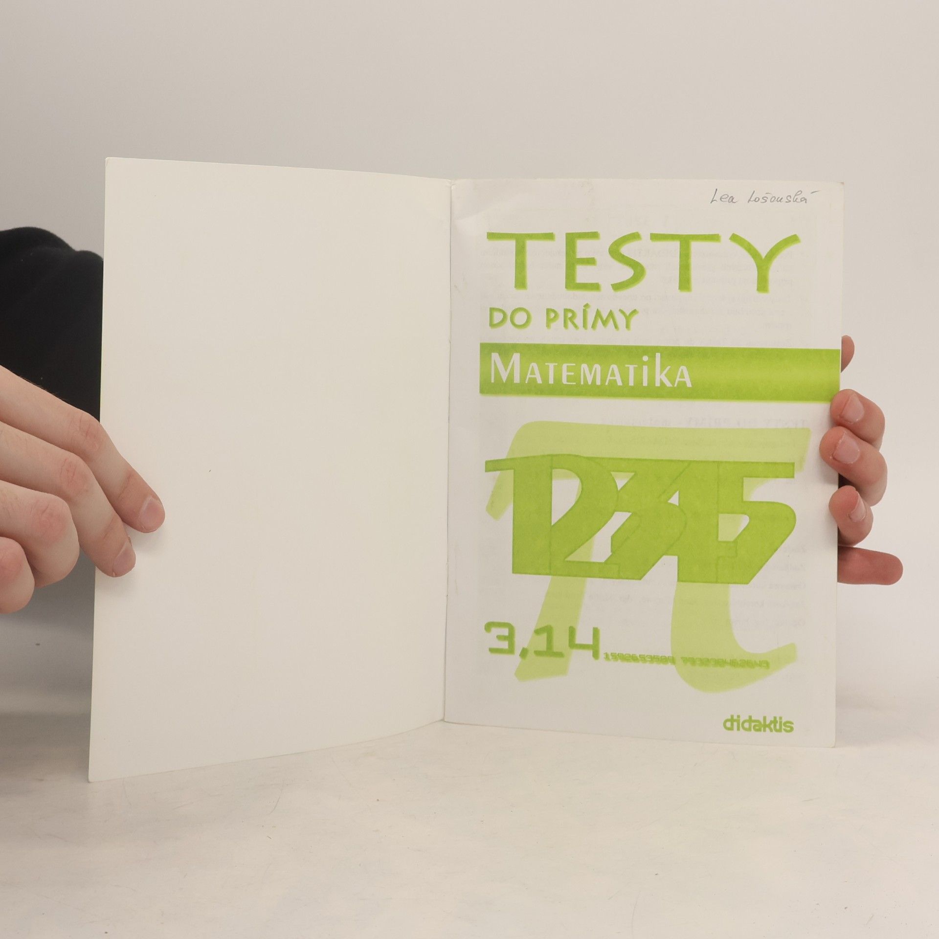 Various authors Testy do prímy - Matematika