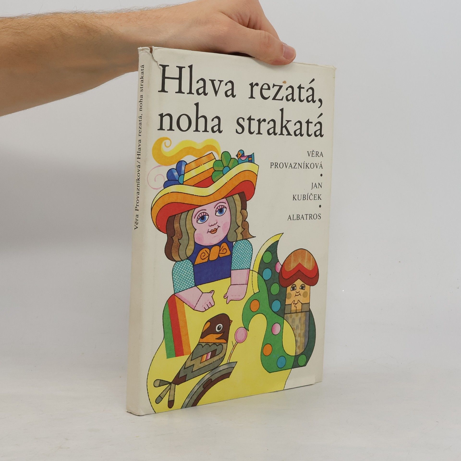 Hlava rezatá, noha strakatá