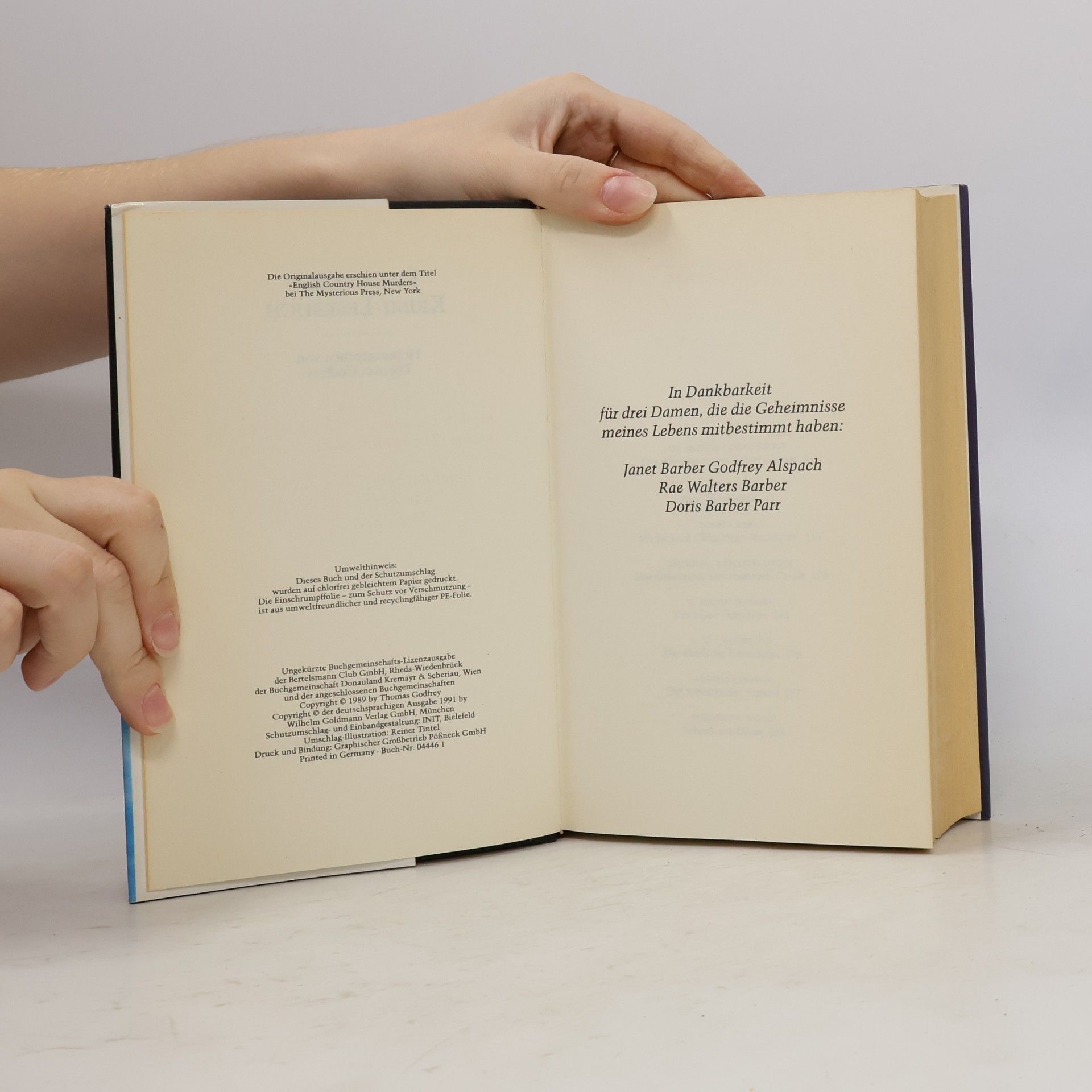 Various authors Das grosse Krimi-Lesebuch