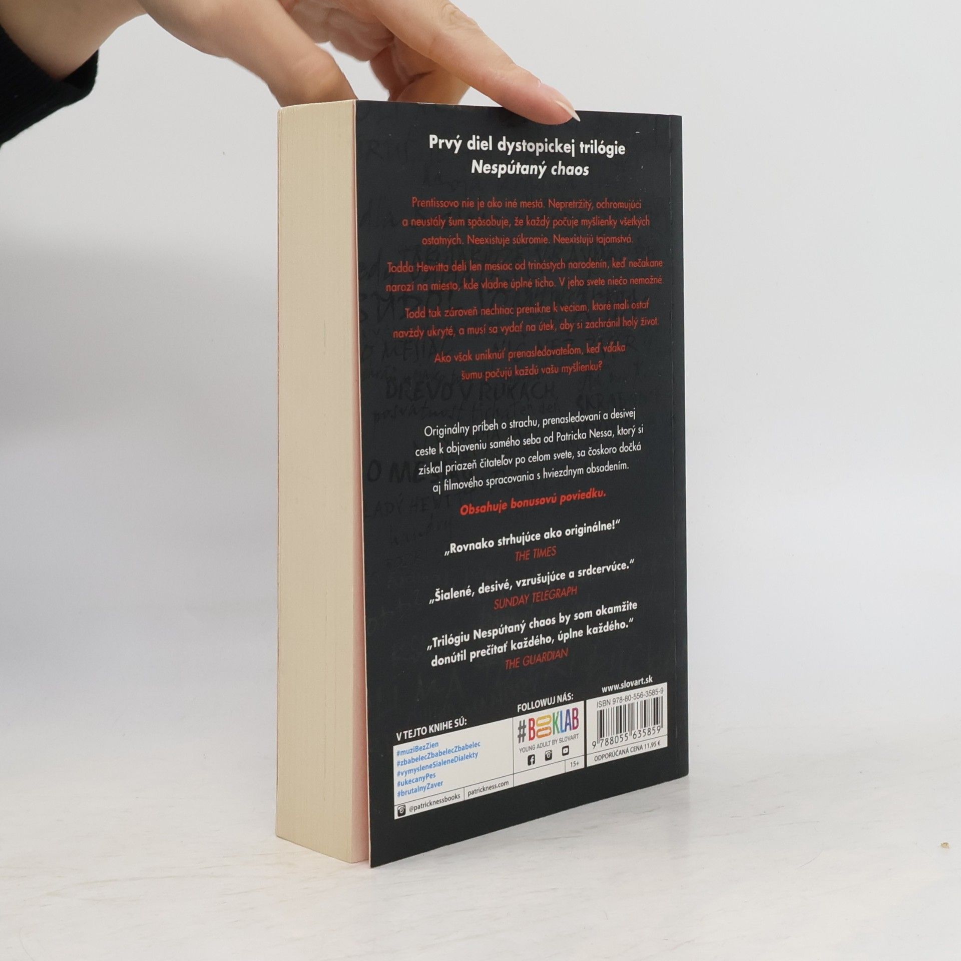 Patrick Ness Počúvaj nôž