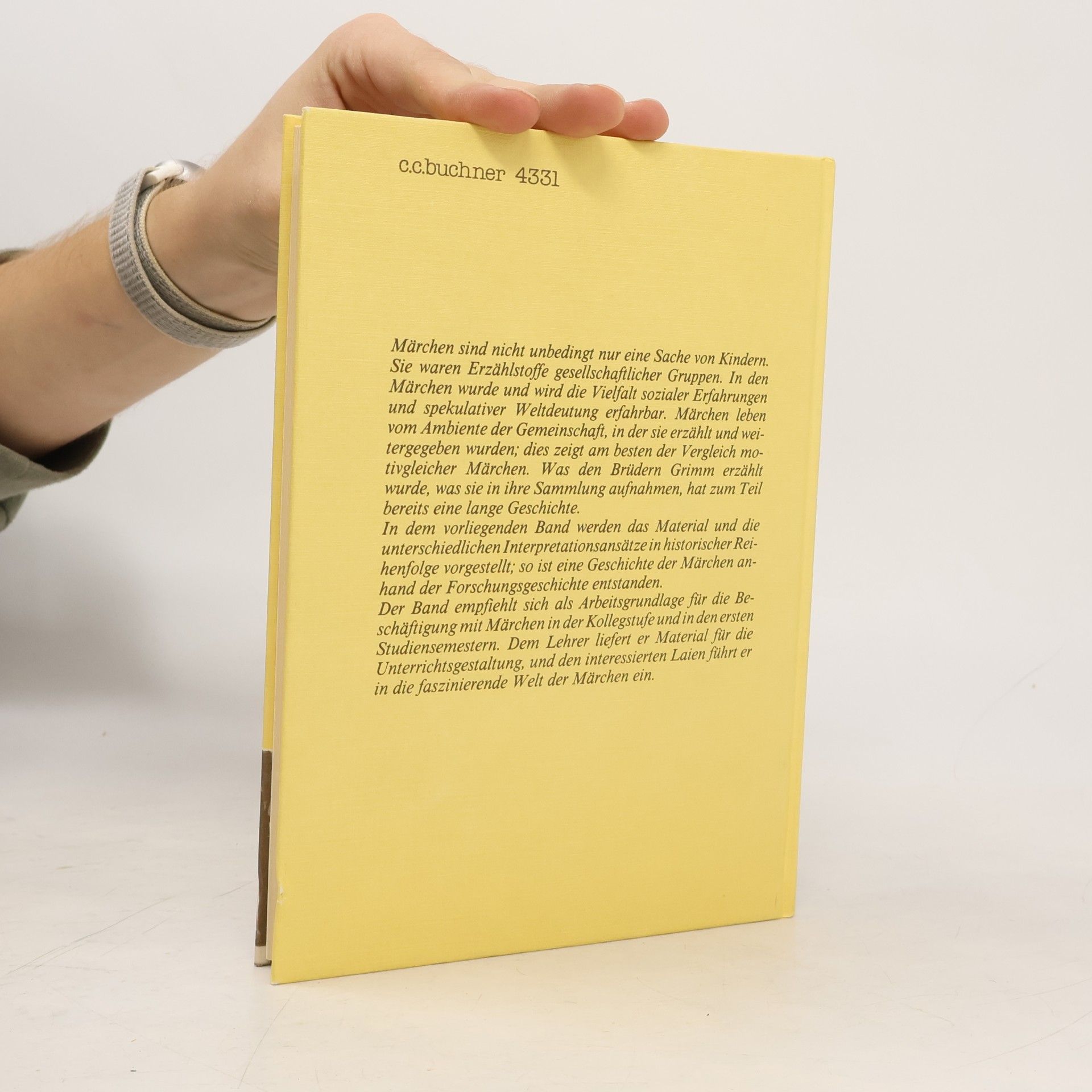 Hans Gerd Rötzer Themen Texte Interpretationen - 1: Märchen