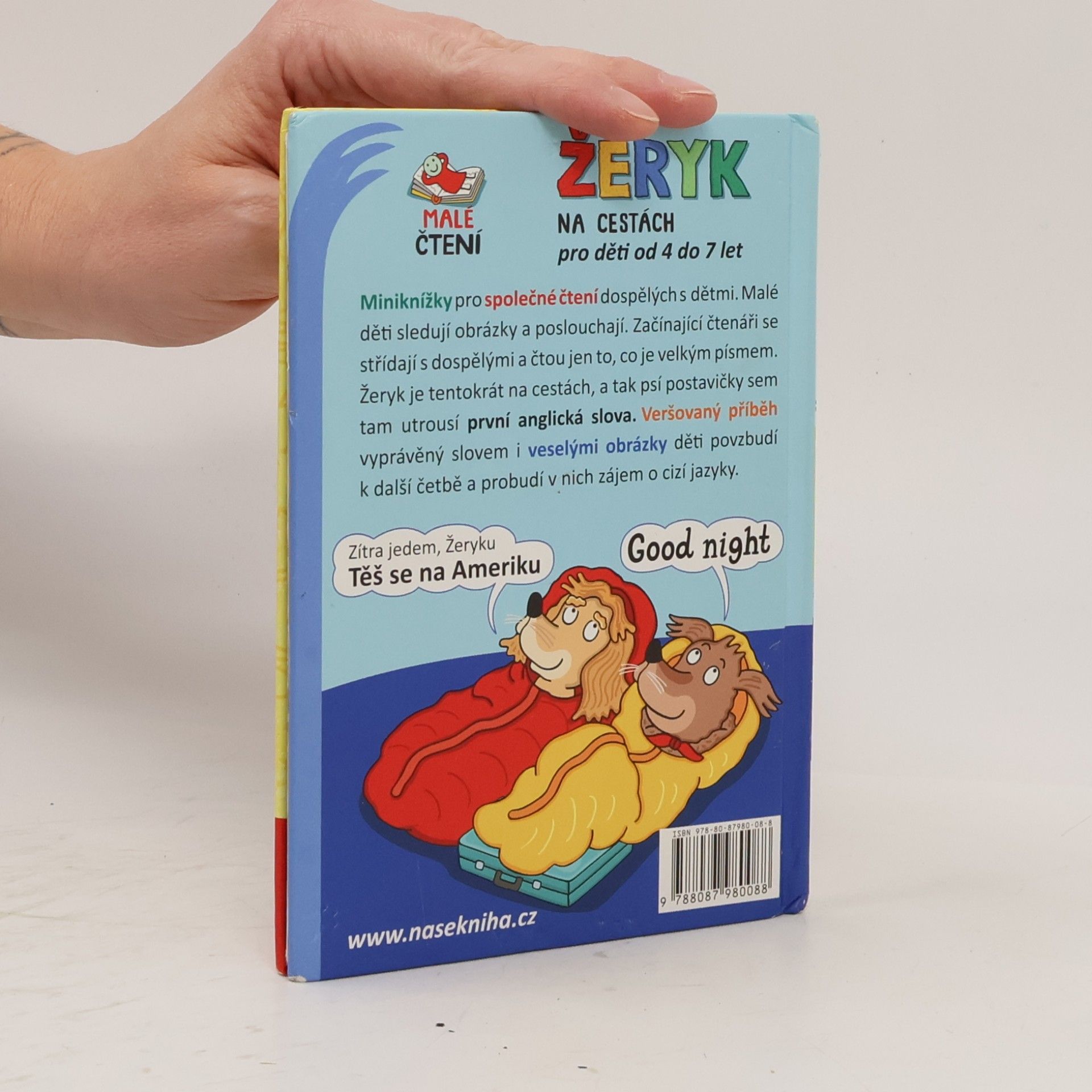 Hanka Jelínková Žeryk na cestách - Veršované dobrodružství pejska Žeryka