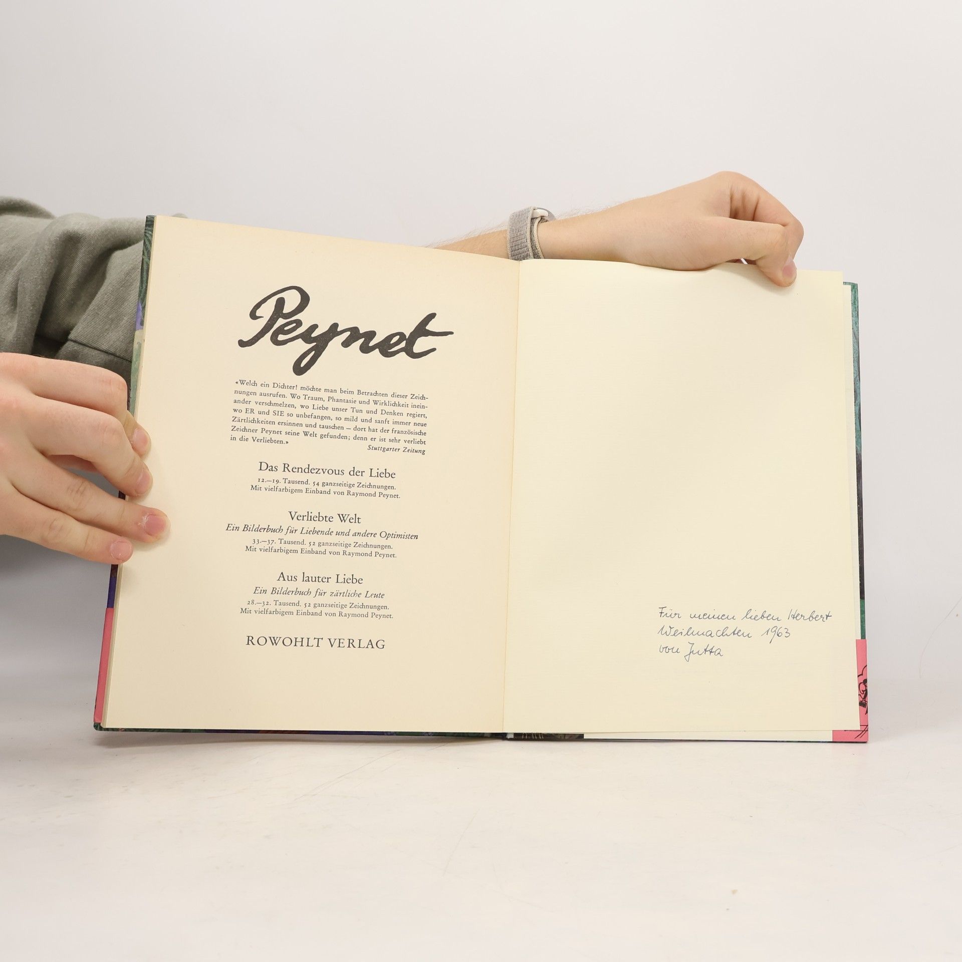Raymond Peynet Amor auf Weltreise