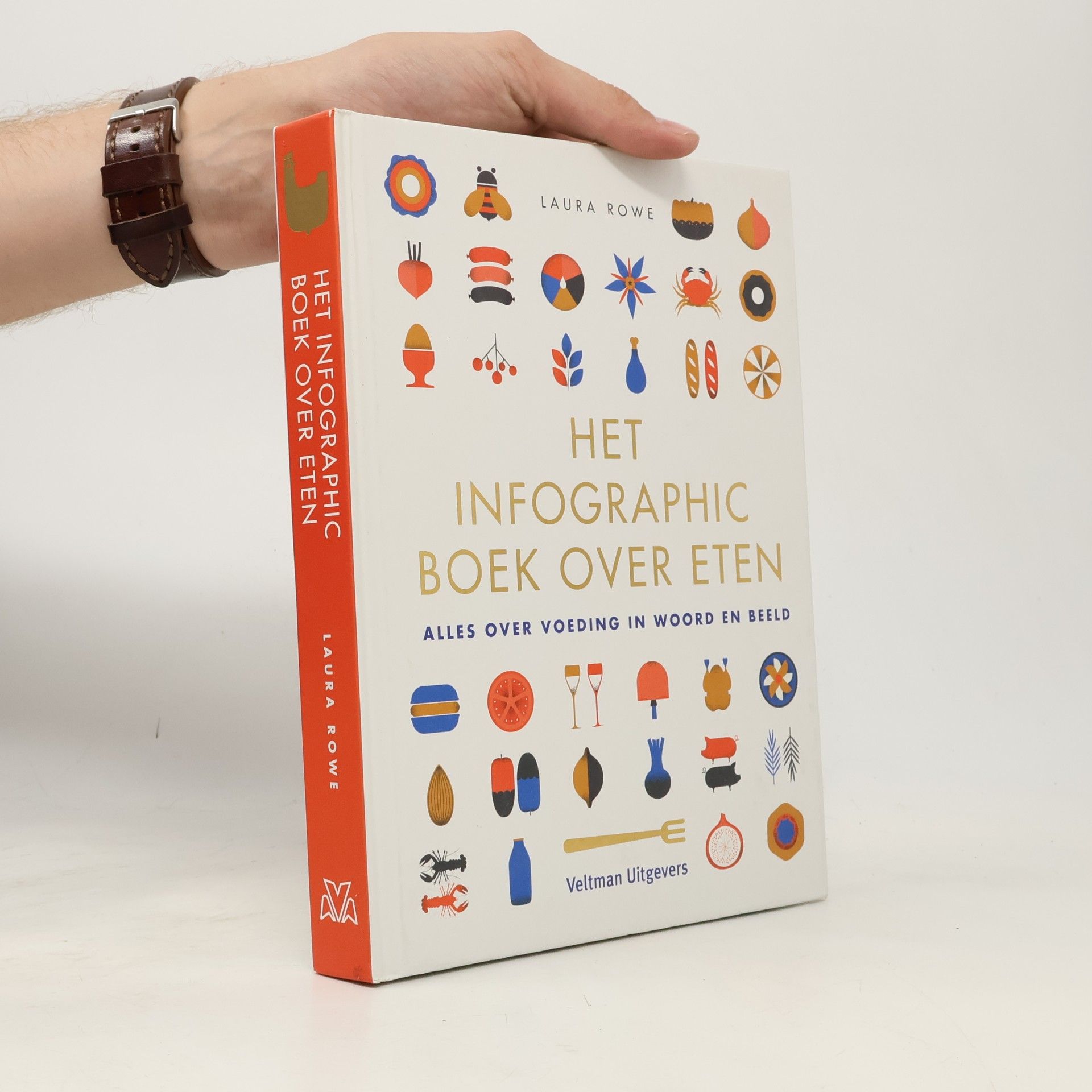 Laura Rowe Het infographic boek over eten