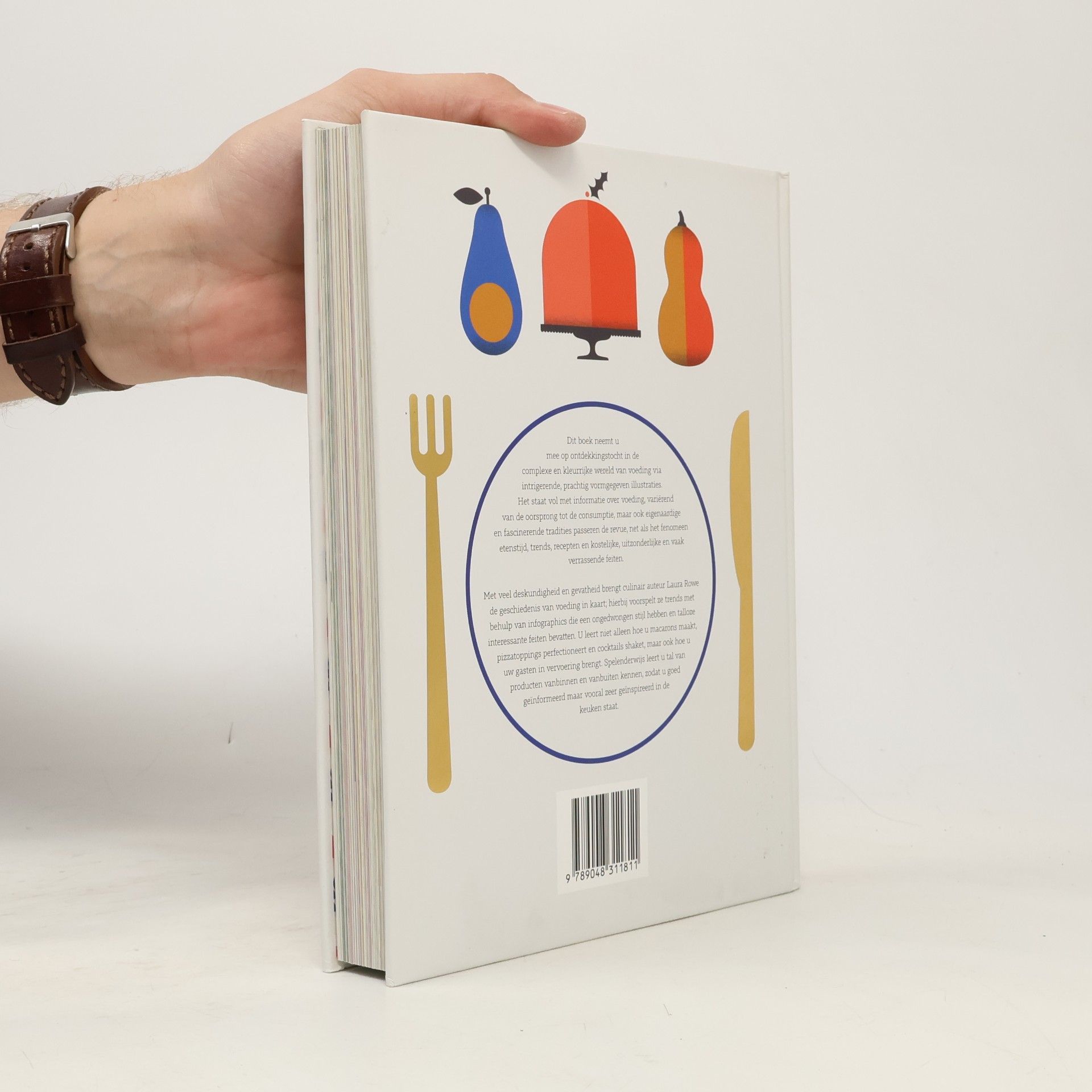 Laura Rowe Het infographic boek over eten